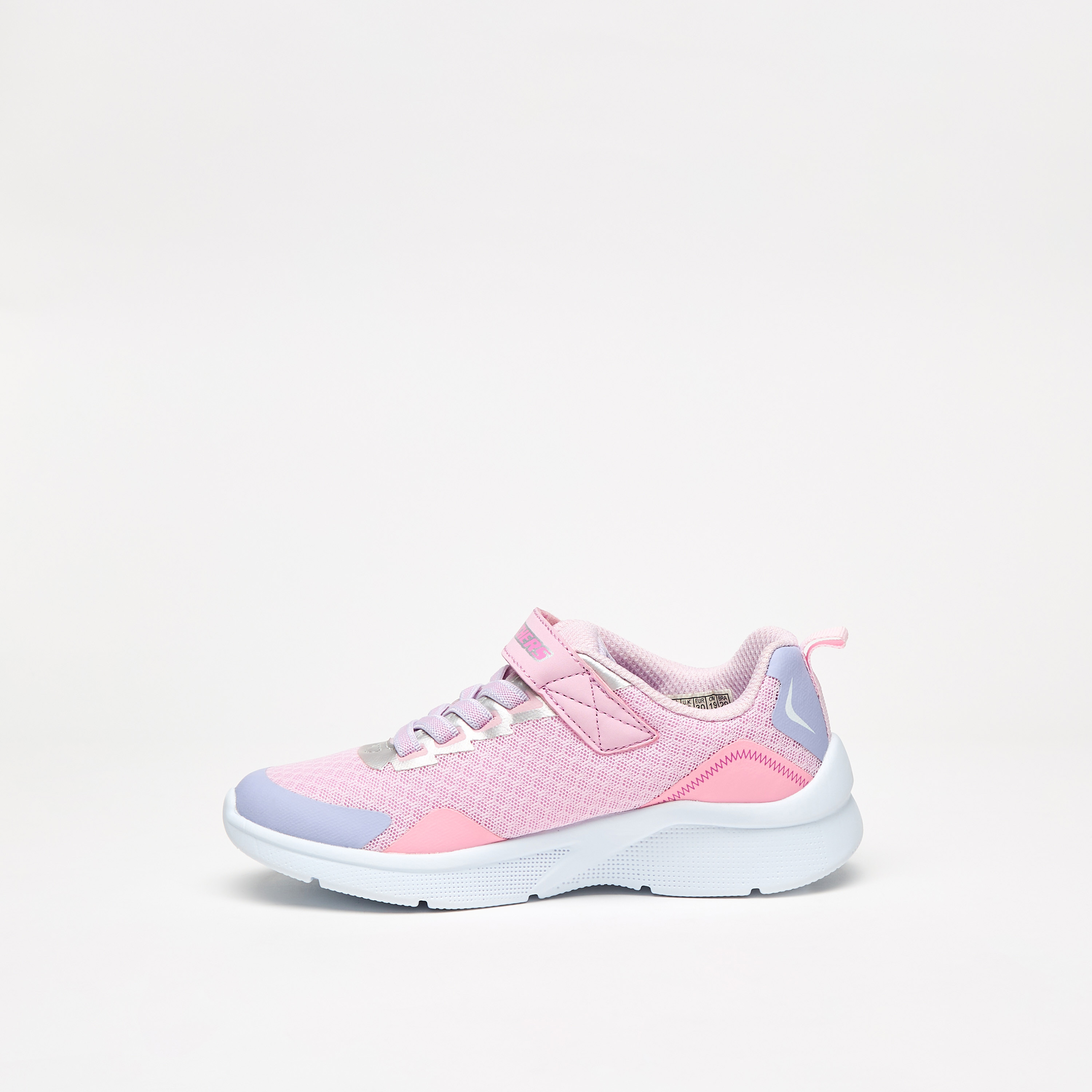 سكيتشرز حذاء رياضي مايكروسكوبيك ميموري فوم كاحل منخفض للبنات 302348L-CCMT | OE-girls-shoes-sneakers-image-11