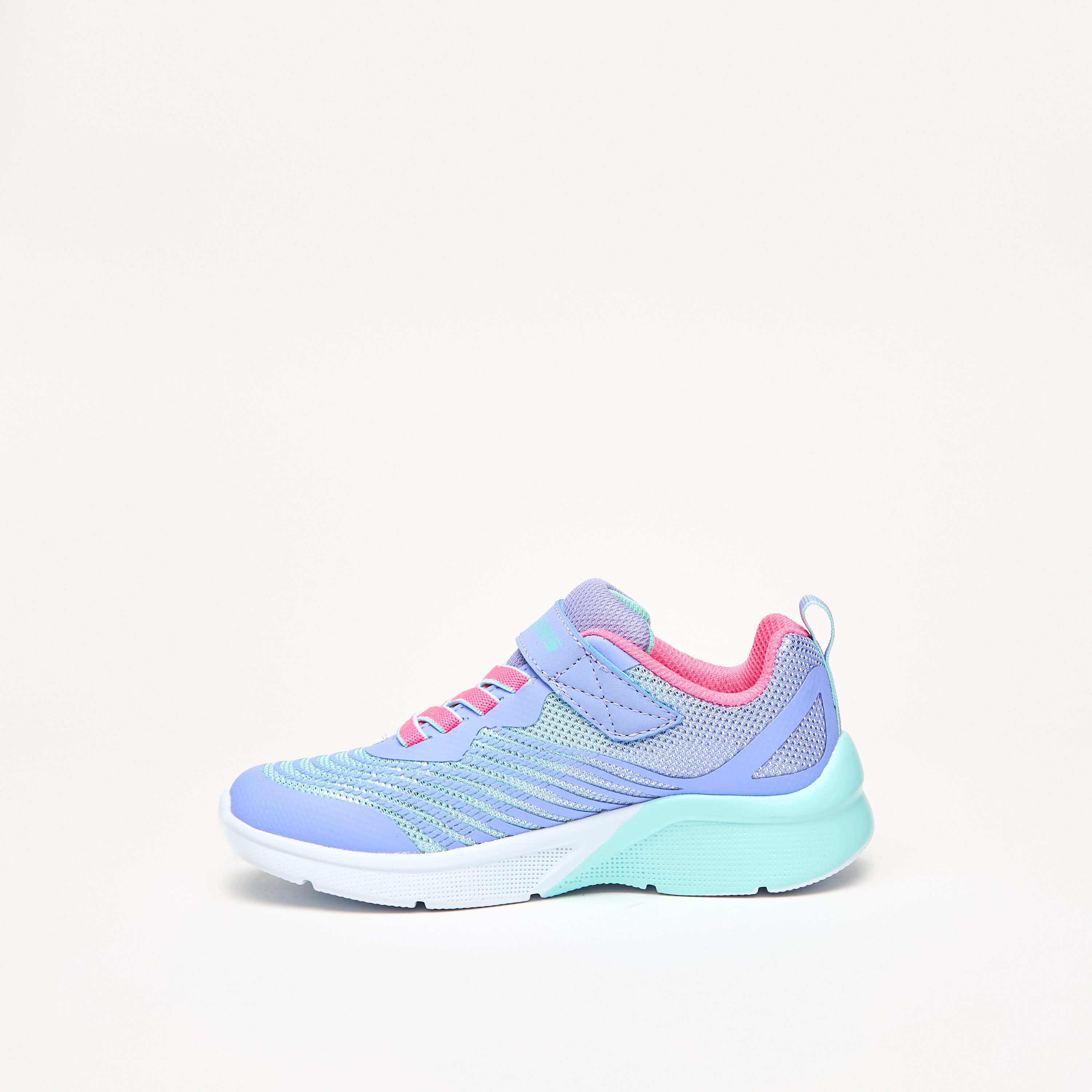حذاء سنيكرز برباط إغلاق للبنات من سكيتشرز-girls-shoes-sneakers-image-3