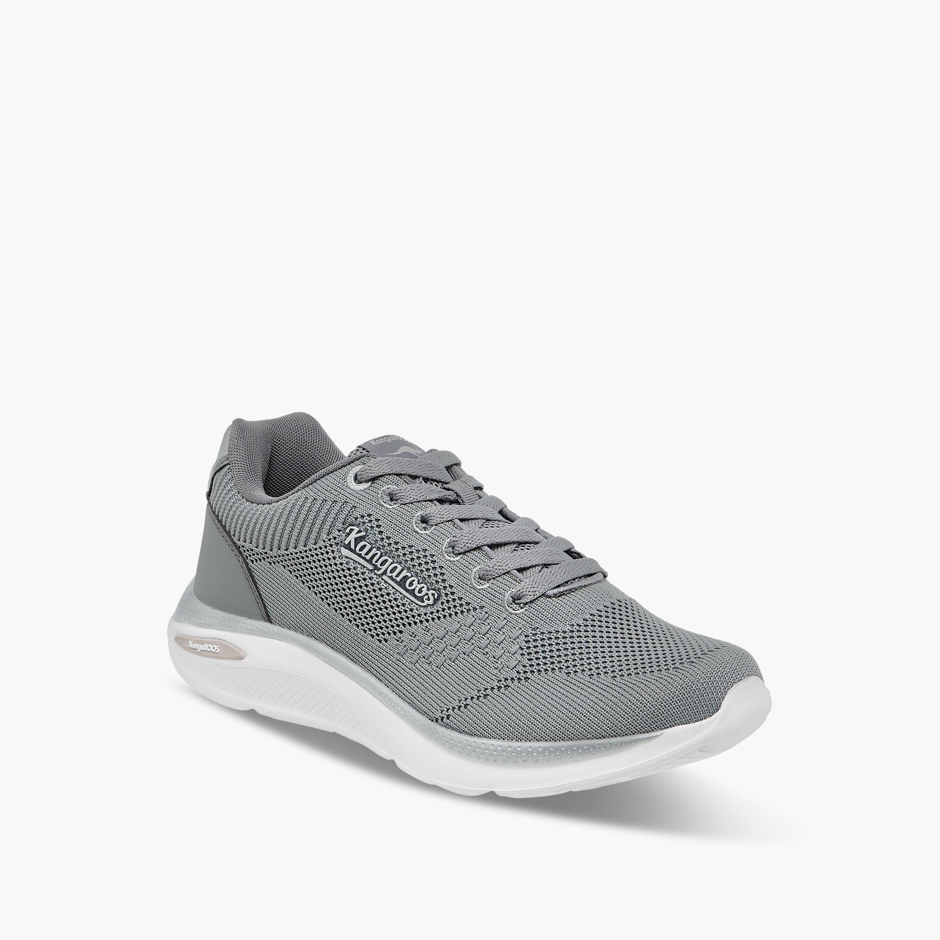 KangaROOS Women's Textured Lace-Up Sports Shoes-women-shoes-sports-image-2