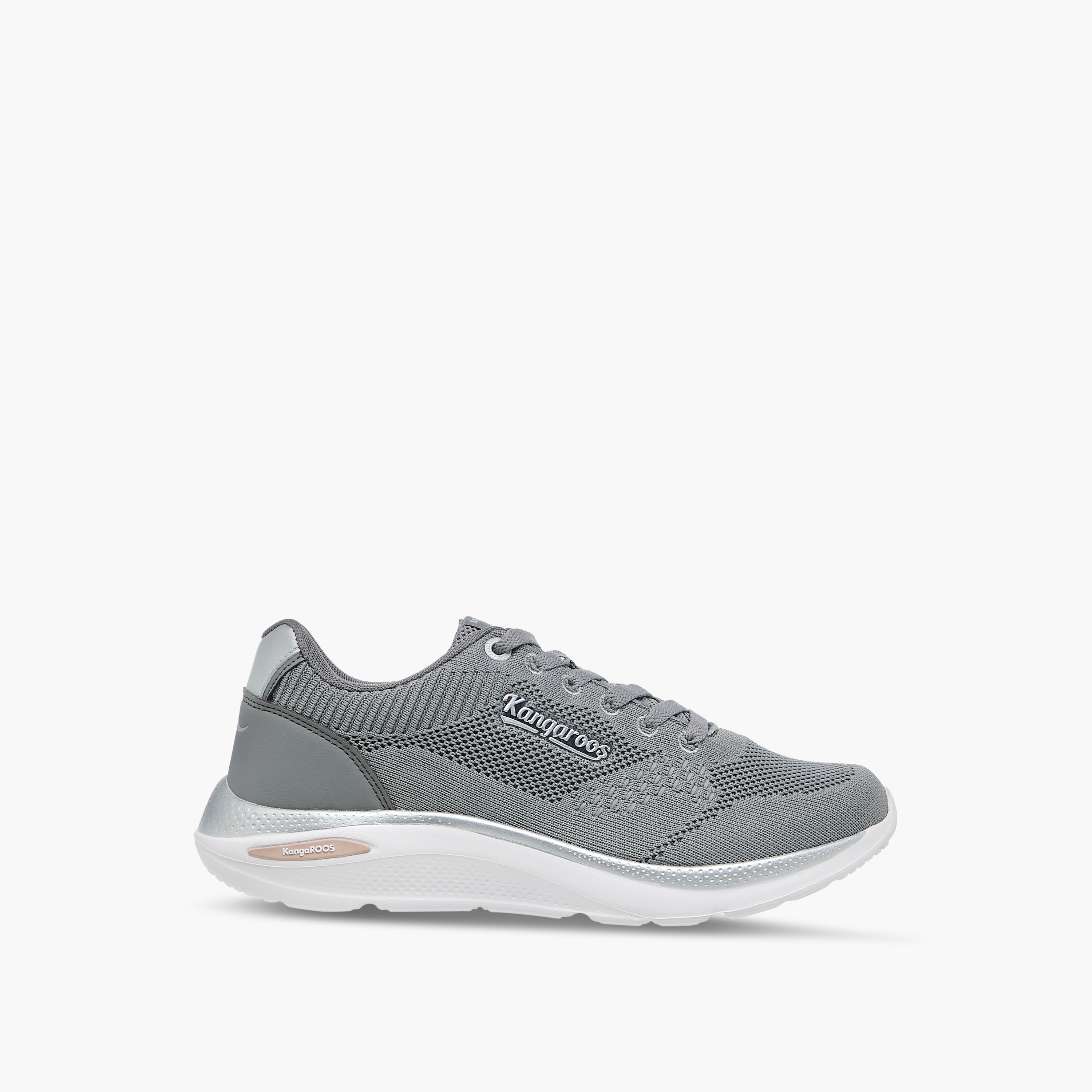 KangaROOS Women's Textured Lace-Up Sports Shoes-women-shoes-sports-image-3