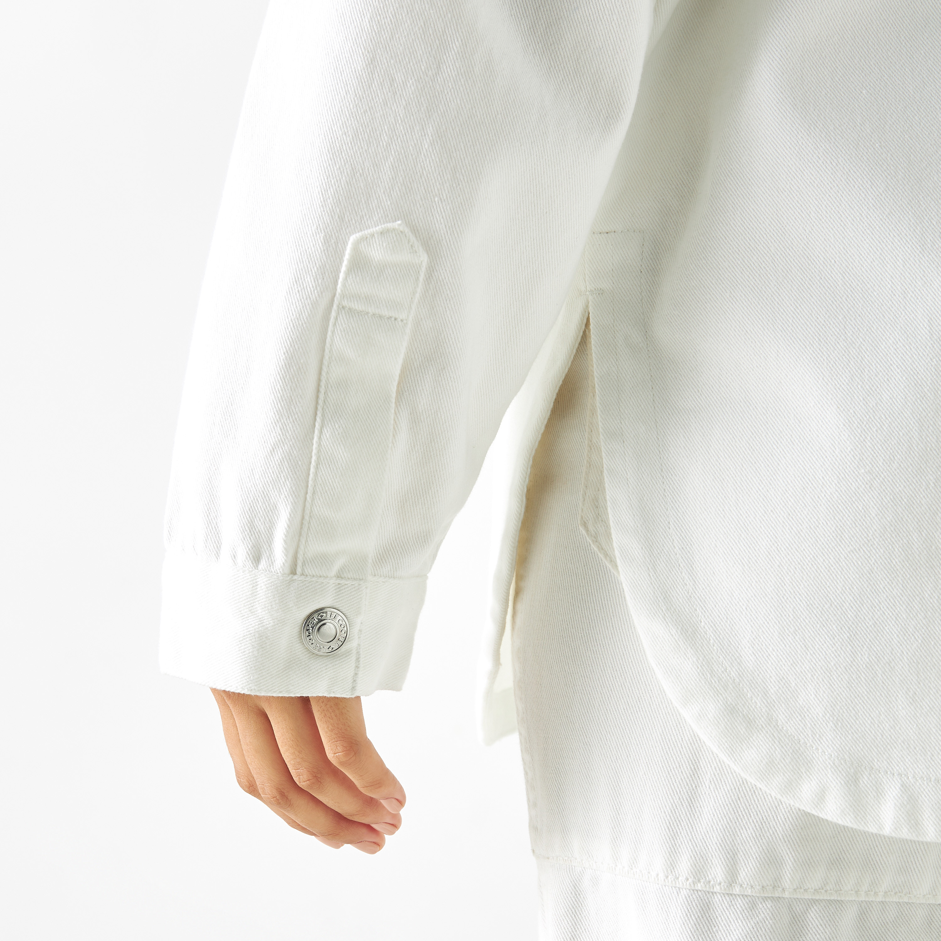 Lee Cooper Denim Shirt with Long Sleeves and Pockets-women-clothing-shirtsandblouses-shirts-image-10