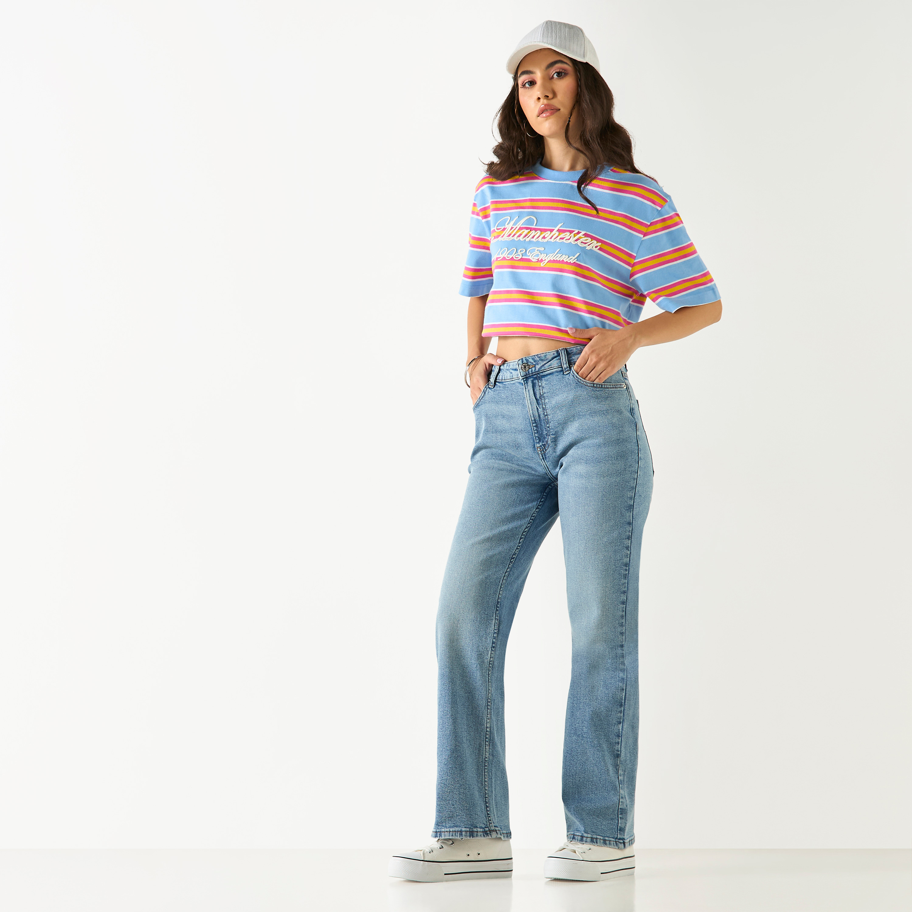 Lee Cooper Bootcut Jeans with Pockets-women-clothing-bottoms-jeans-image-2