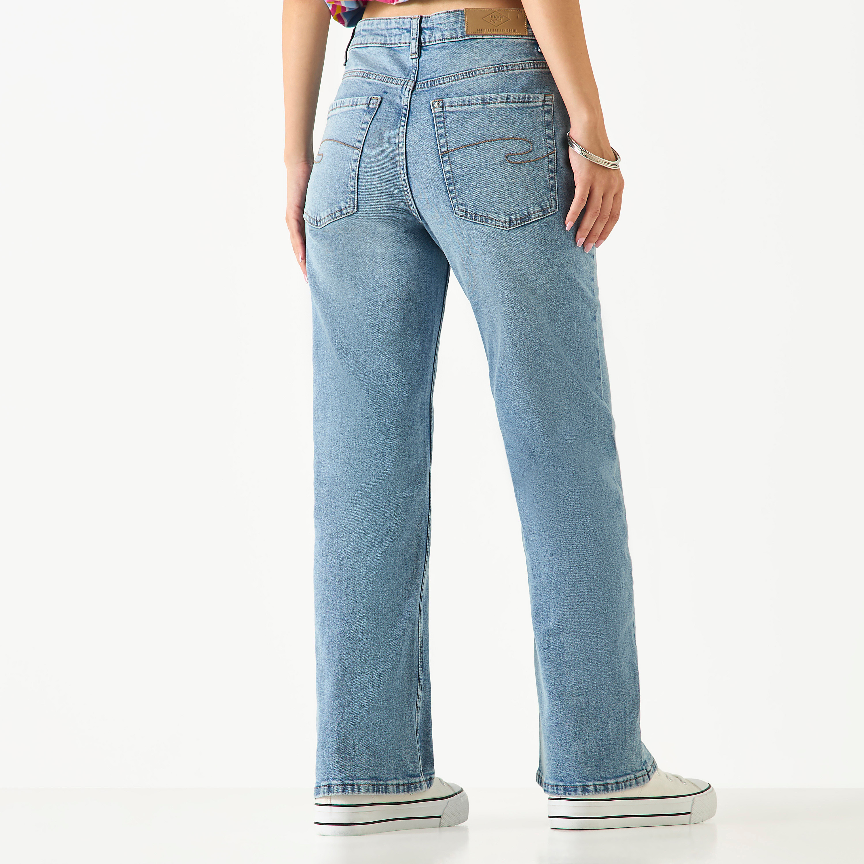 Lee Cooper Bootcut Jeans with Pockets-women-clothing-bottoms-jeans-image-3