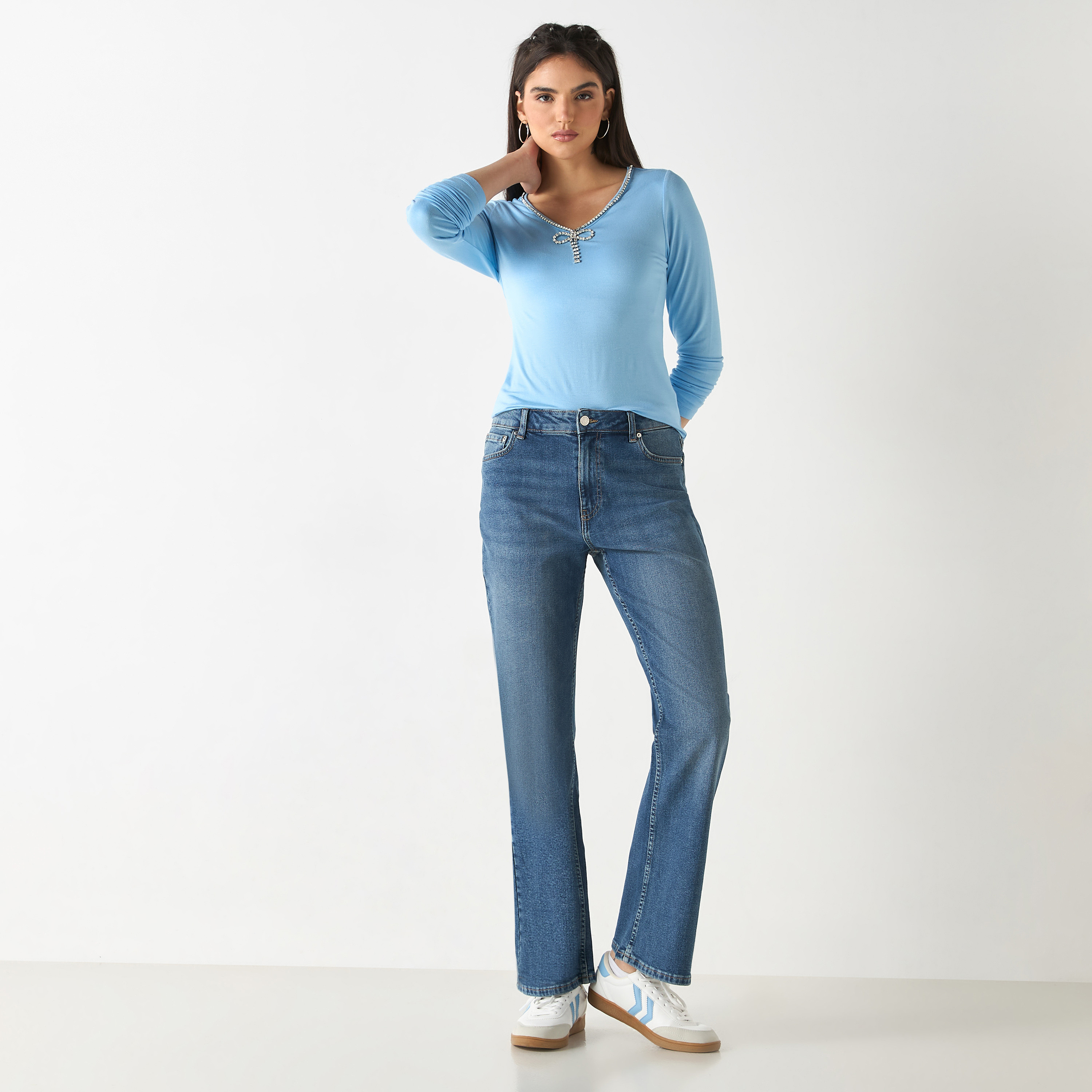 Lee Cooper Bootcut Jeans with Pockets-women-clothing-bottoms-jeans-image-6
