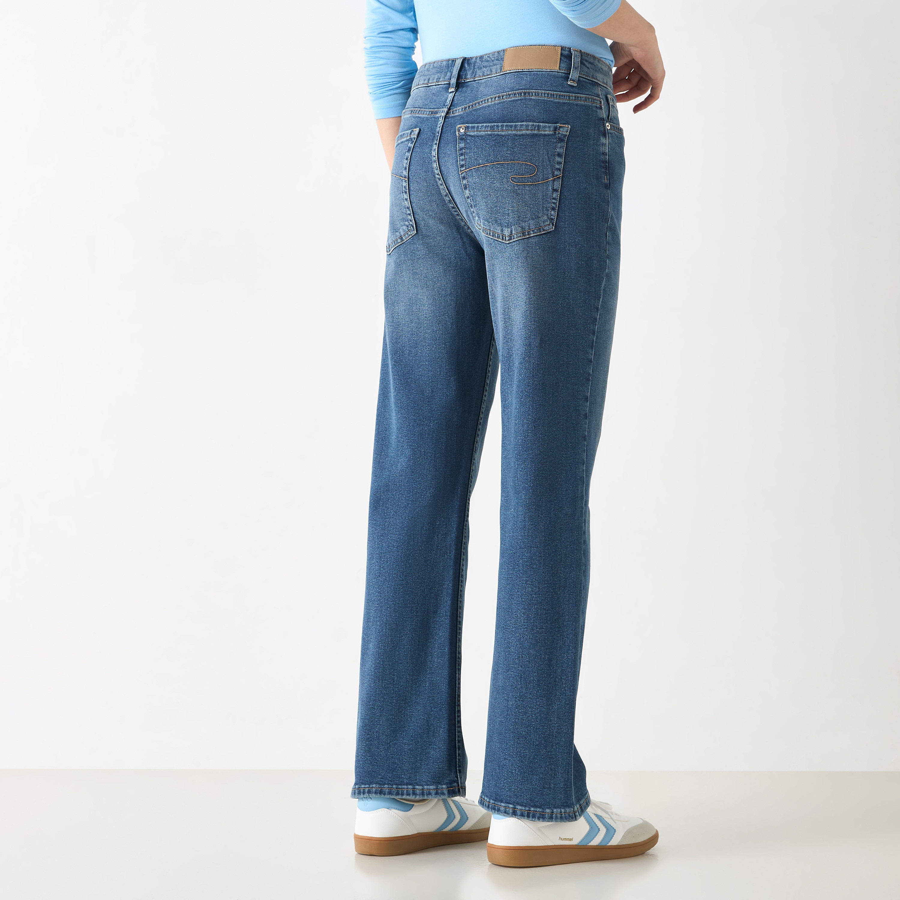 Lee Cooper Bootcut Jeans with Pockets-women-clothing-bottoms-jeans-image-7