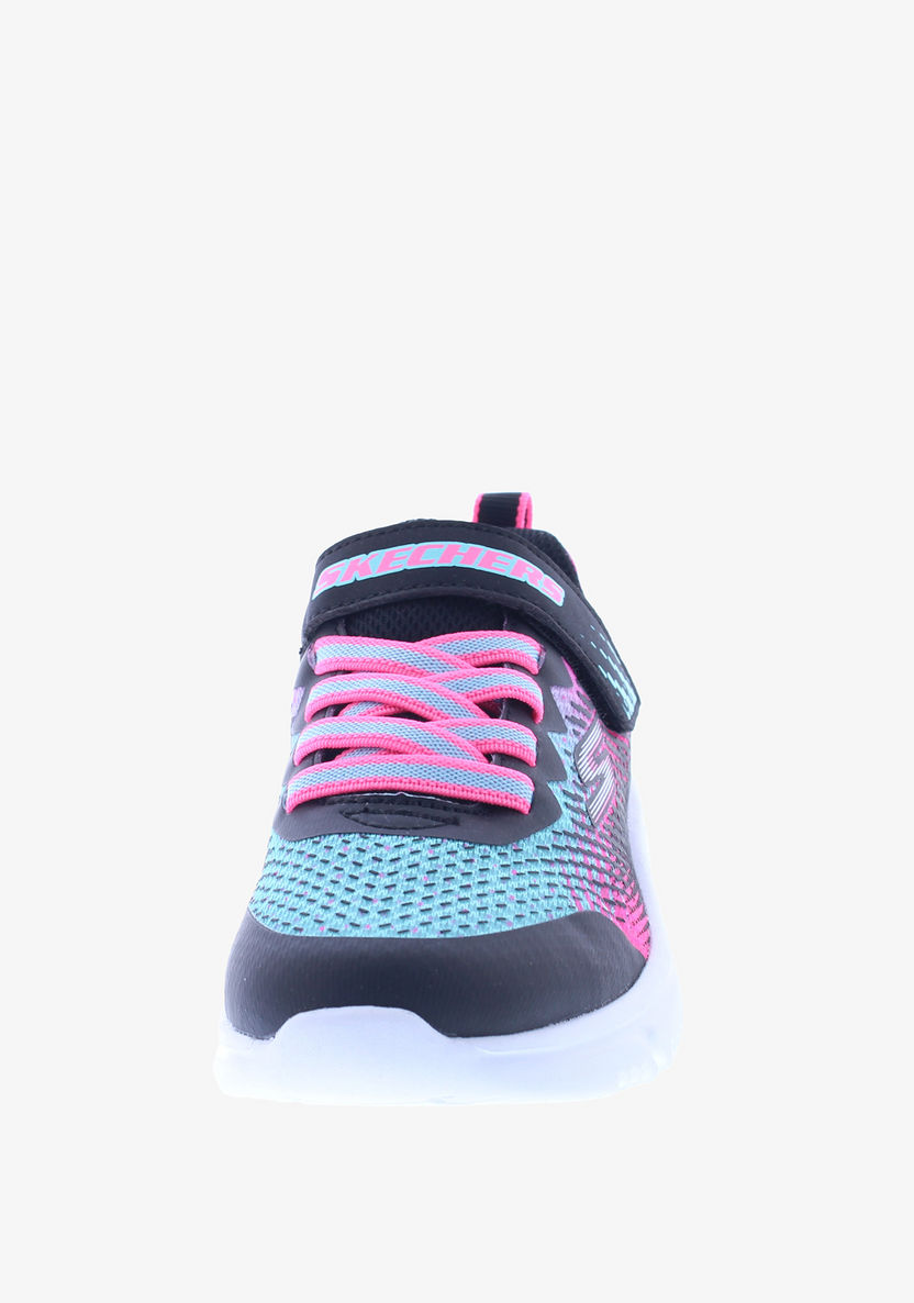 Skechers Girls' Go Run 650 Running Shoes - 302430L-BKMT-Girl%27s School Shoes-image-2