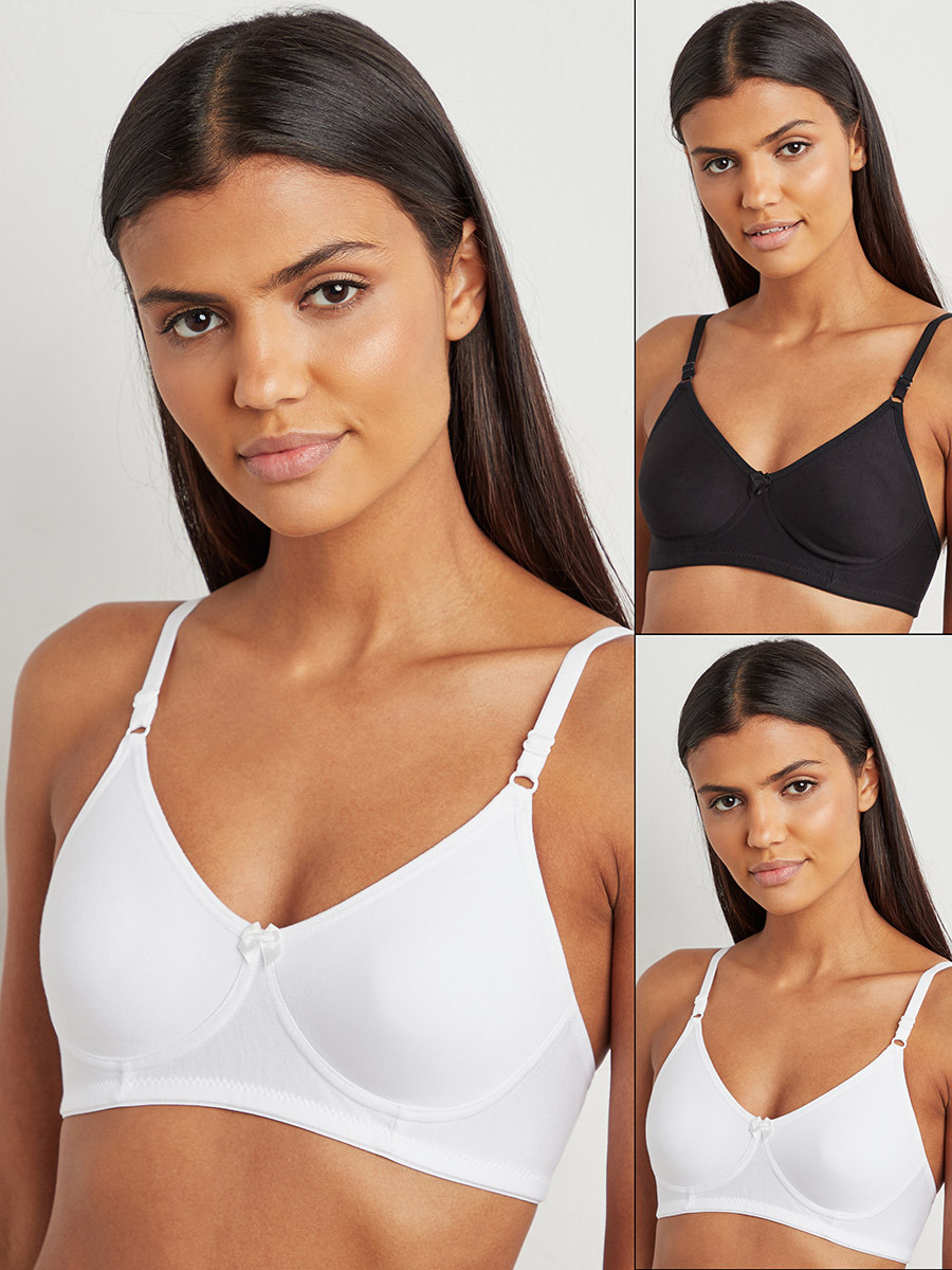 مجموعة من 2 صدرية بلا سلك من ستايلي-women-clothing-lingerie-bras-image-1