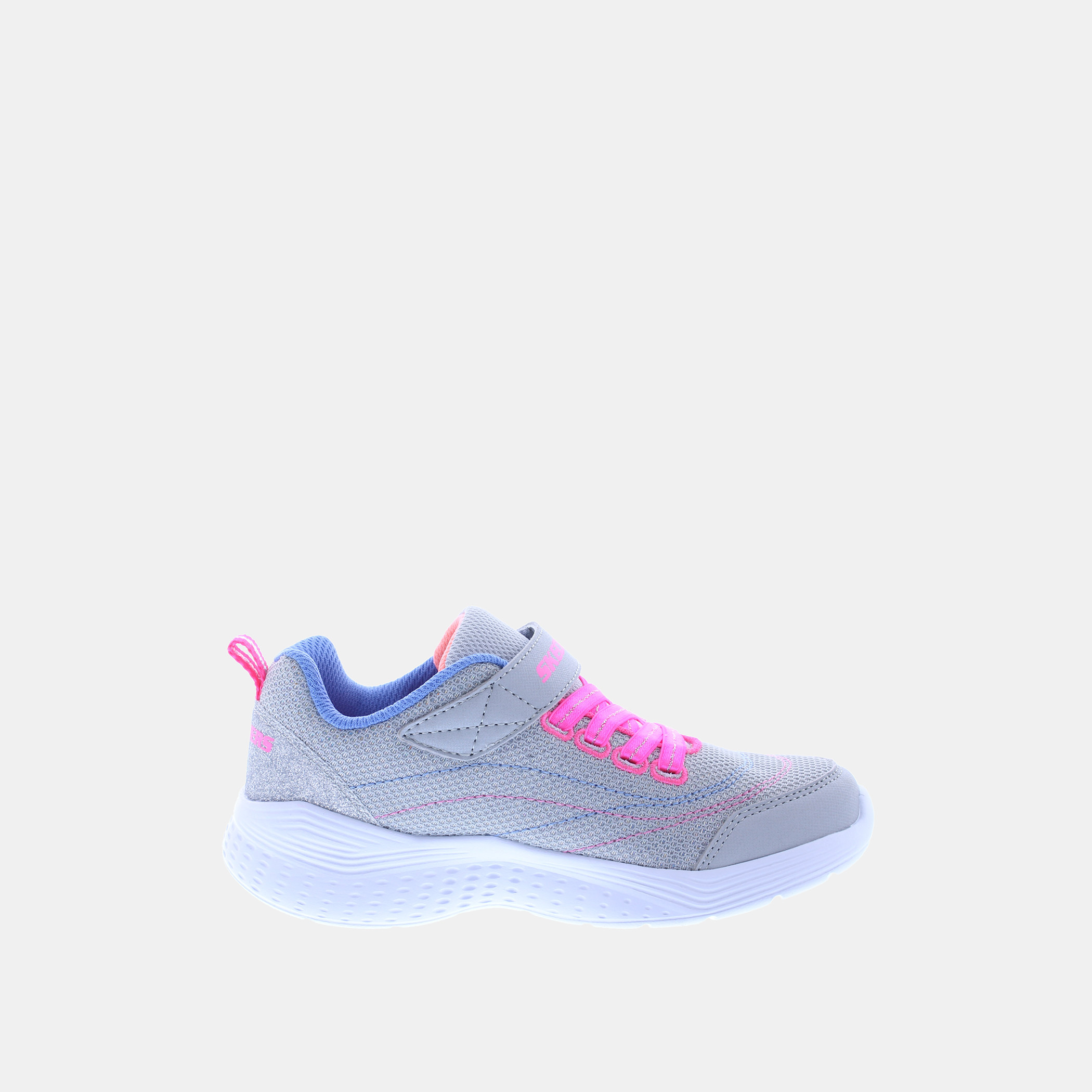 حذاء مشي بارز الملمس بشريط إغلاق لاصق للبنات من سكيتشرز - SNAP SPRINTS-girls-shoes-sneakers-image-3