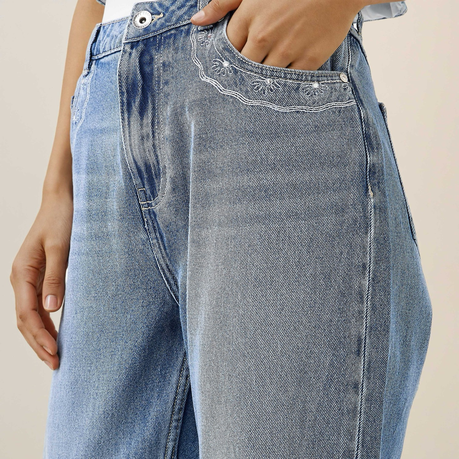 Lee Cooper High Rise Straight Fit Jeans-women-clothing-bottoms-jeans-image-4