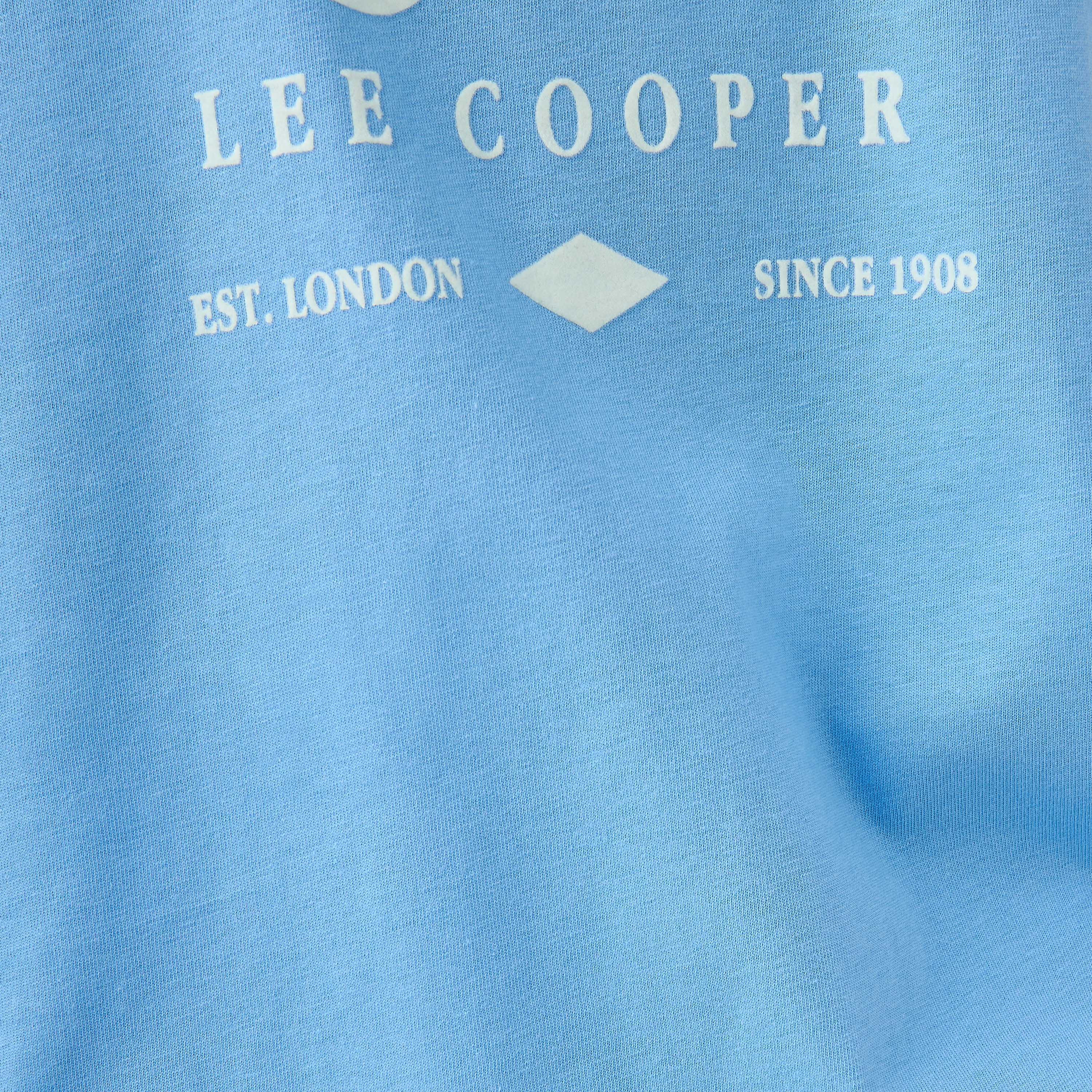 Lee Cooper Graphic Print T-shirt with Crew Neck-women-clothing-tshirts-image-5