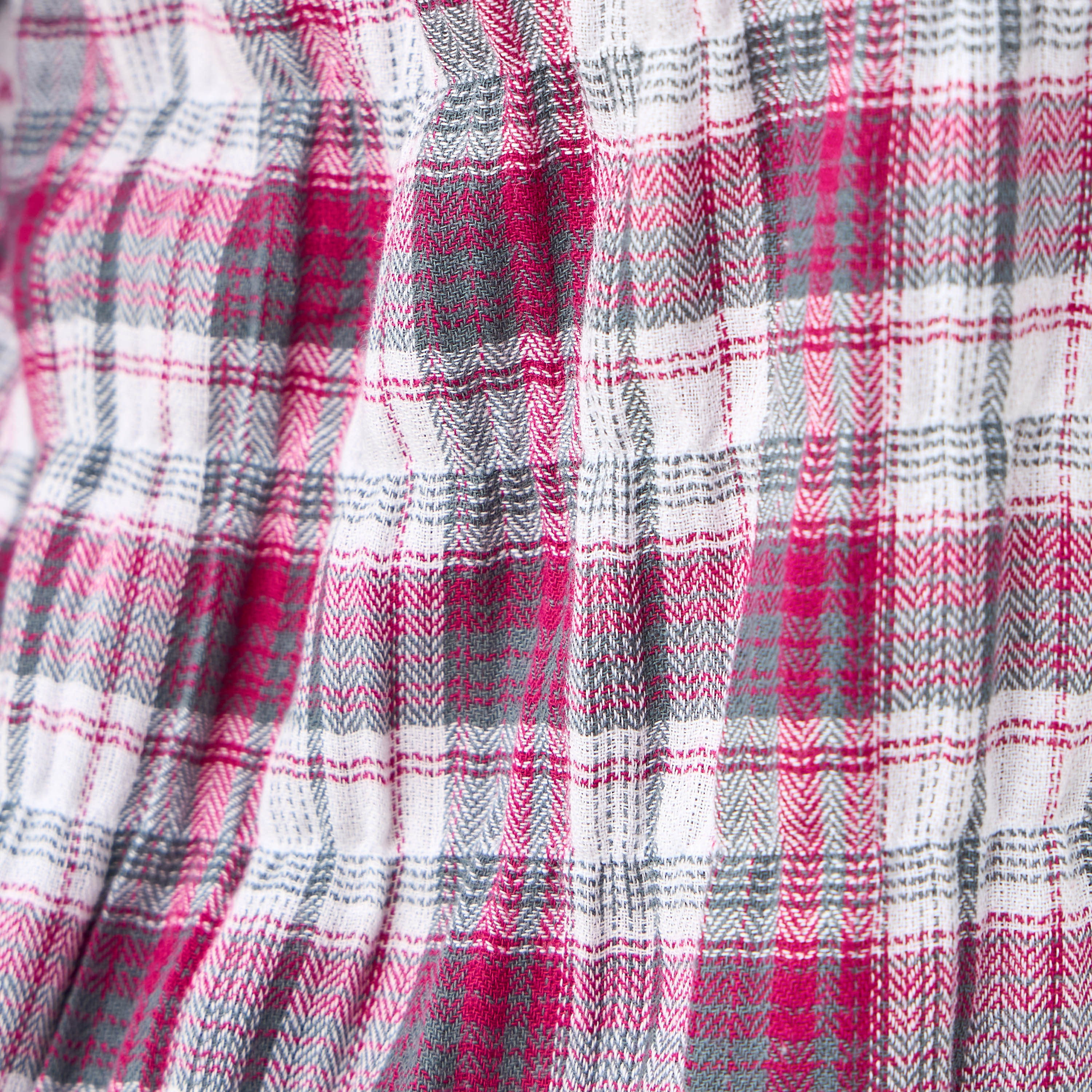 Lee Cooper Regular Fit Collared Checked Shirt-women-clothing-shirtsandblouses-shirts-image-5