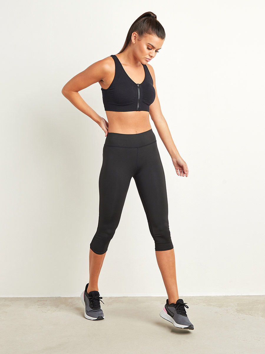 Styli Front Zip Detail Sports Bra -women-clothing-sportswearandactivewear-sportsbras-image-2