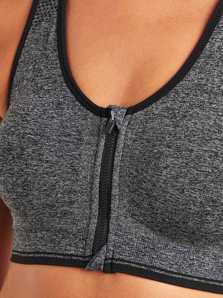 صدرية رياضية بسحاب أمامي من ستايلي-women-clothing-sportswearandactivewear-sportsbras-image-3