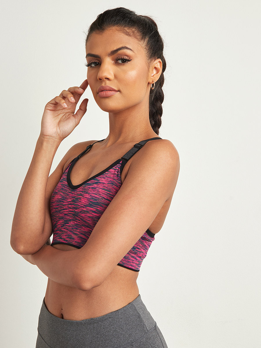 Styli Space Dye Racerback Sports Bra with Removable Straps-women-clothing-sportswearandactivewear-sportsbras-image-1
