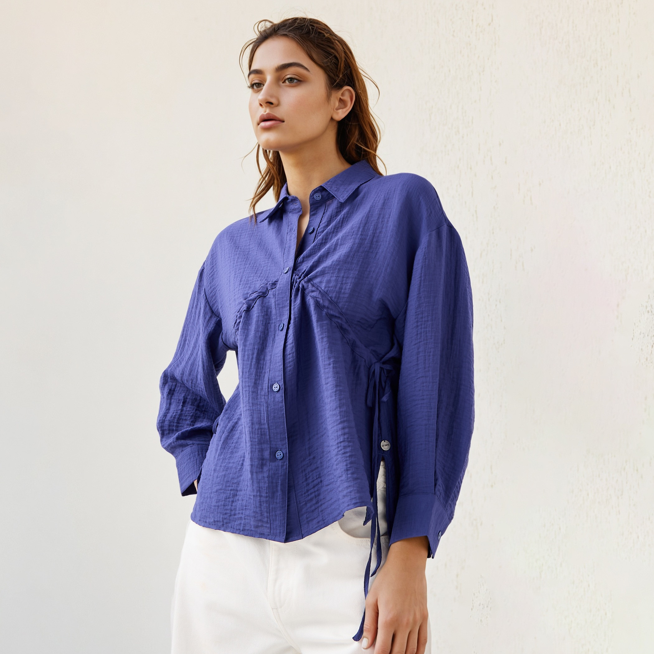 Lee Cooper Textured Shirt-women-clothing-shirtsandblouses-shirts-image-1
