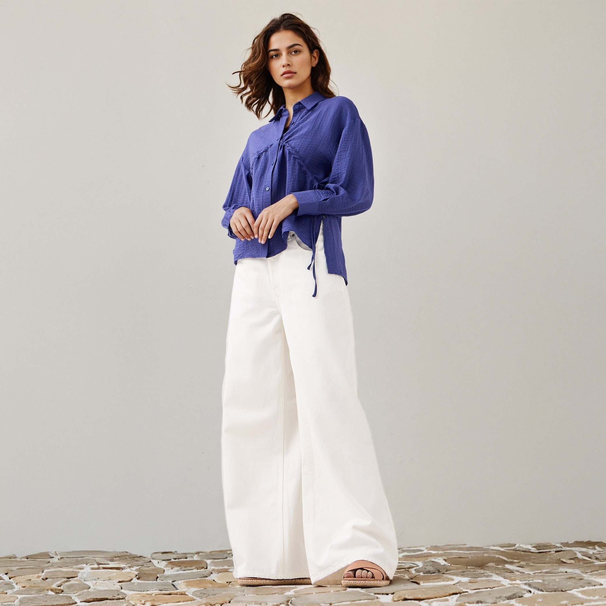 Lee Cooper Textured Shirt-women-clothing-shirtsandblouses-shirts-image-2