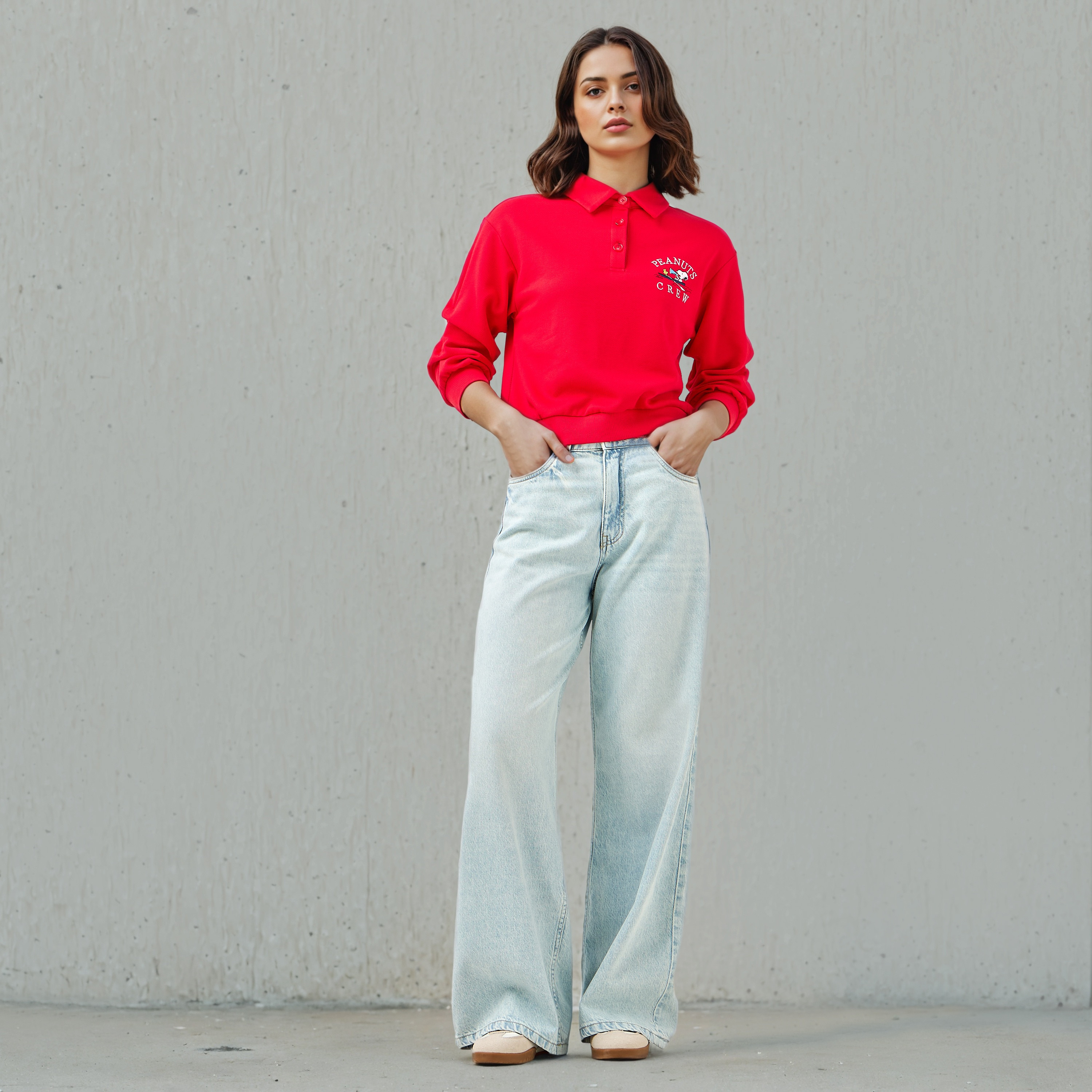 Lee Cooper Wide Leg Jeans-women-clothing-bottoms-jeans-image-2