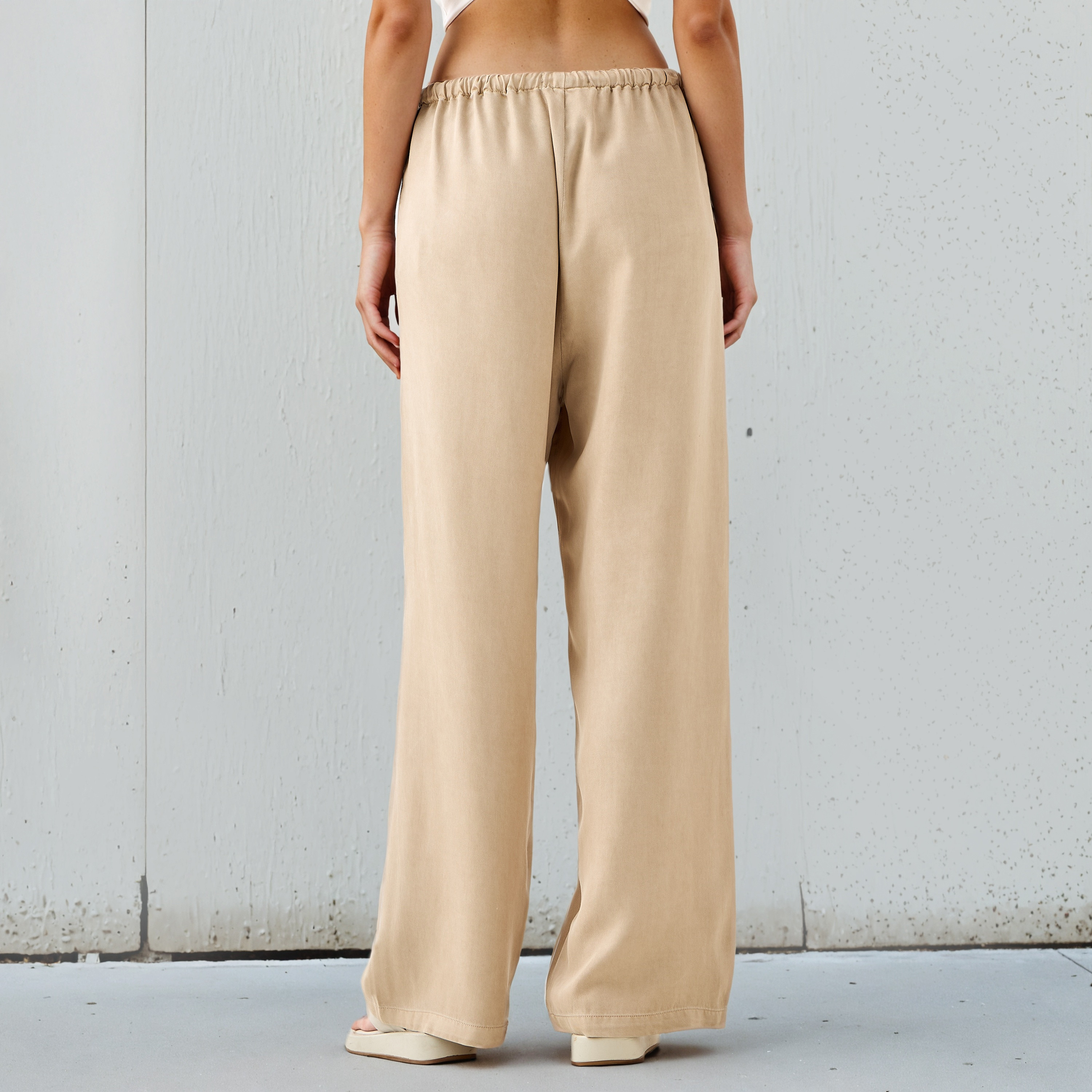 Lee Cooper Tencel High Rise Pants with Pockets-women-clothing-bottoms-trousers-image-3