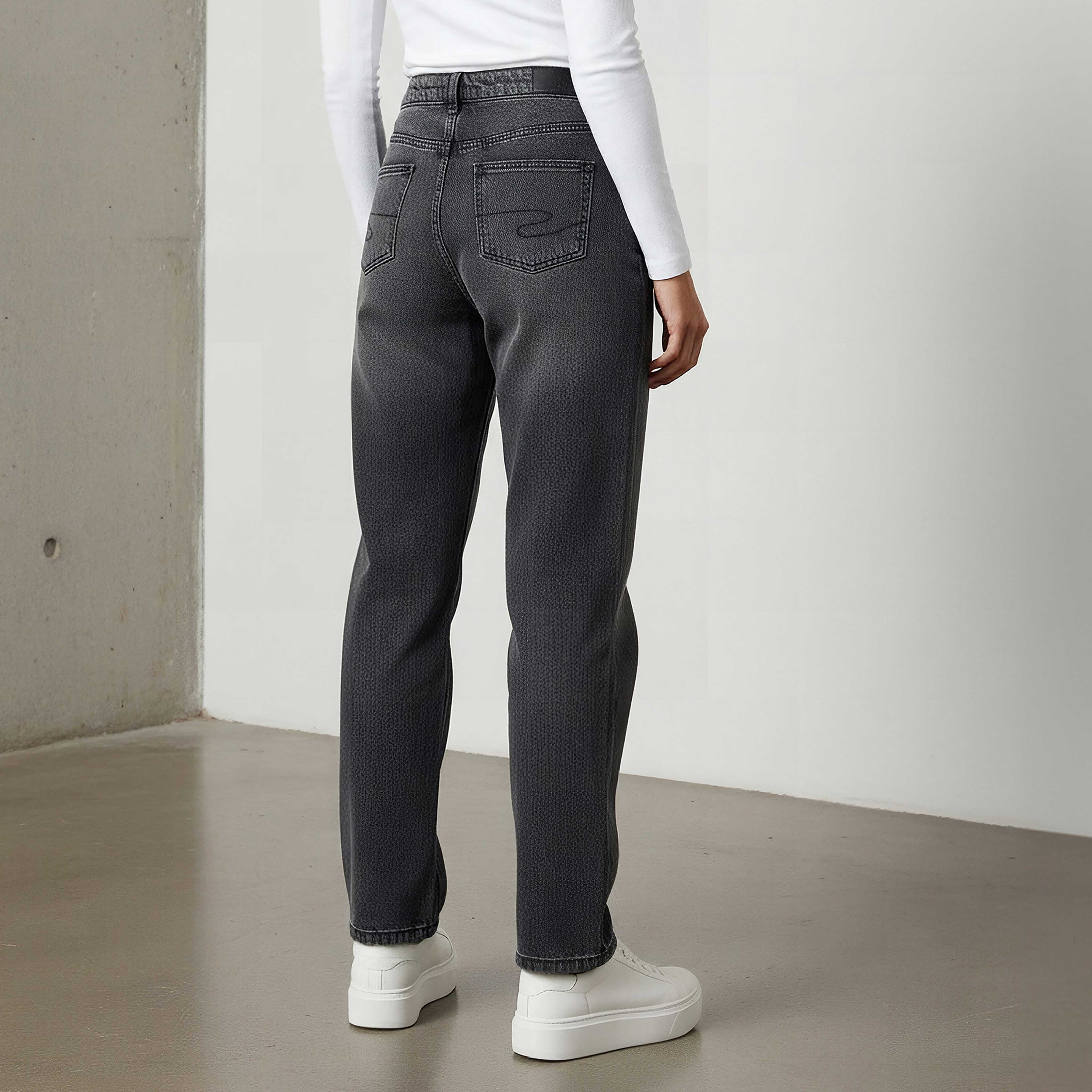 Lee Cooper Straight Fit High-Rise Cotton Jeans with Pockets-women-clothing-bottoms-jeans-image-3