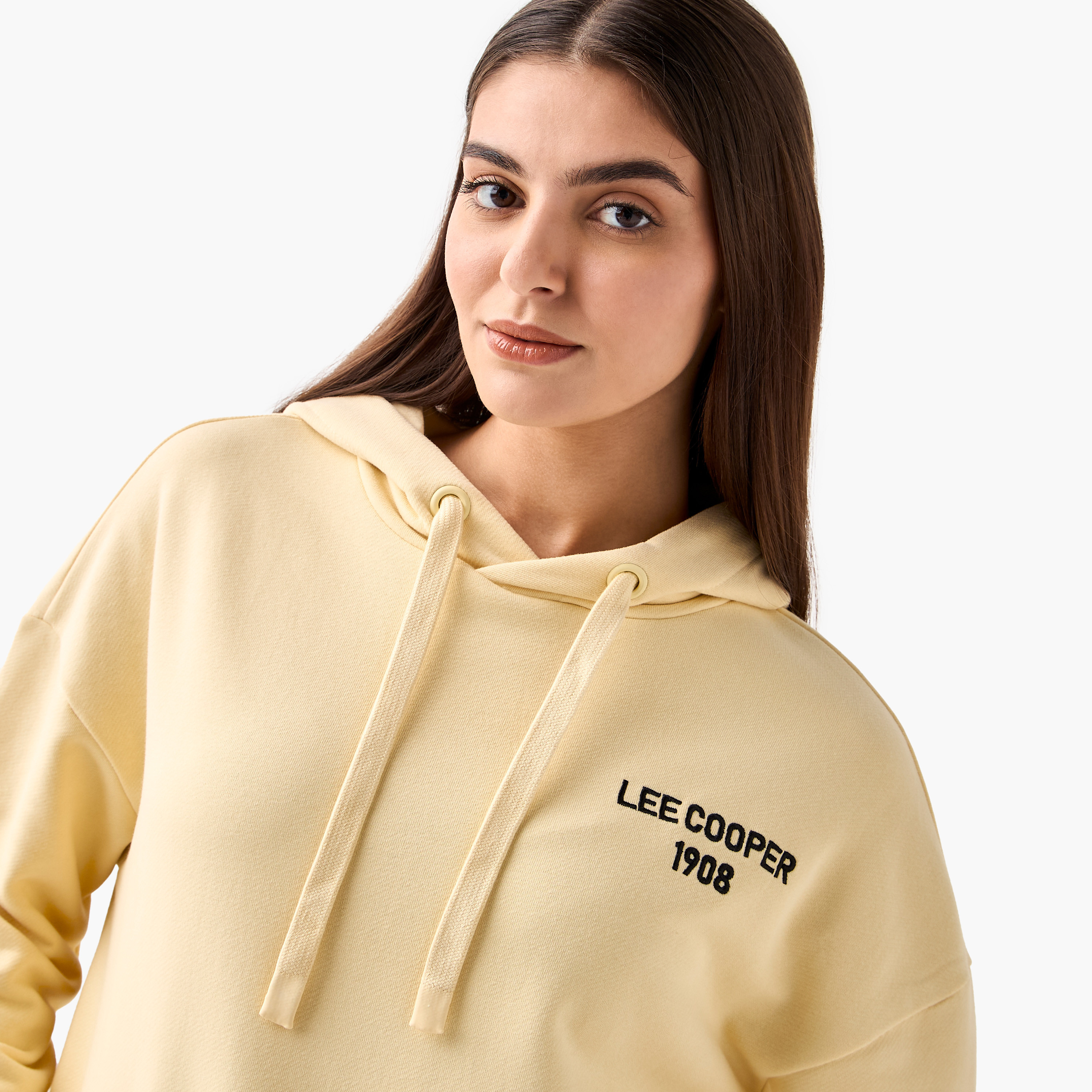 Lee Cooper Sweatshirt with Hood-women-winterwear-hoodiesandsweatshirts-sweatshirts-image-6