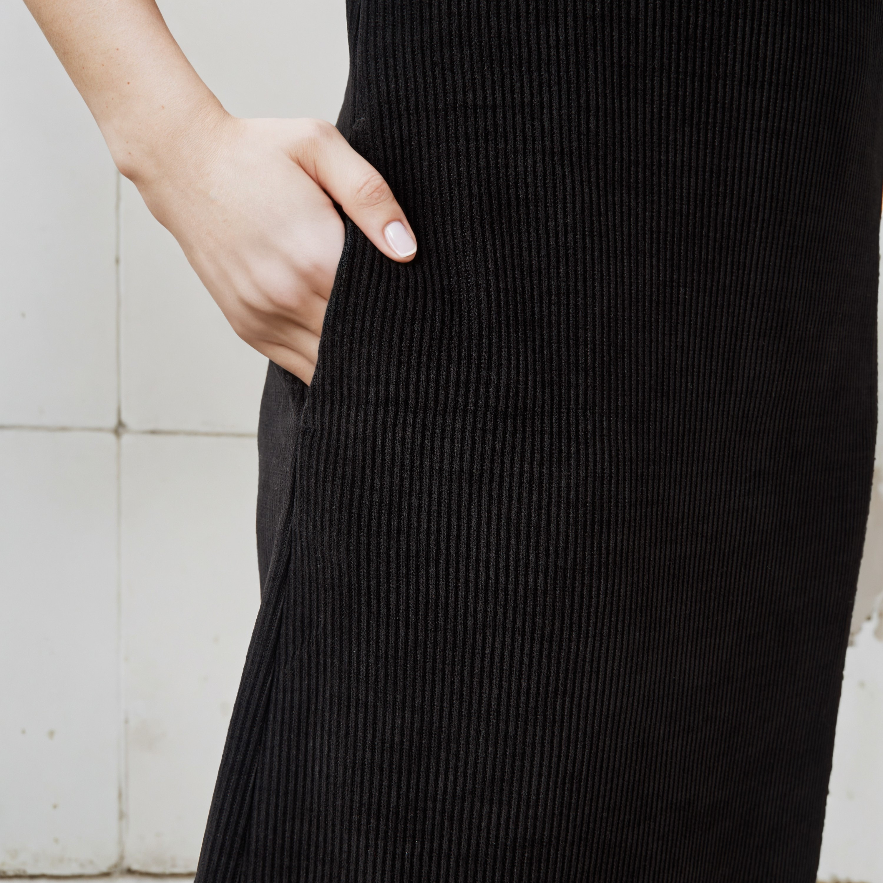 Lee Cooper Ribbed Sleeveless Hooded Dress-women-clothing-dresses-image-5