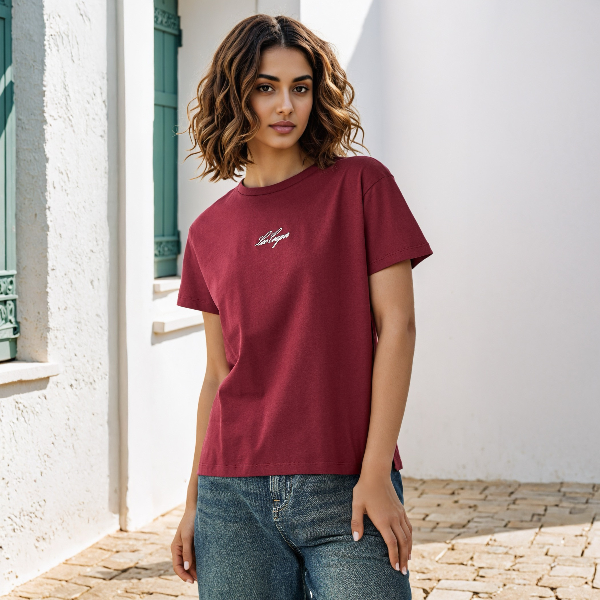 Lee Cooper Printed T-shirt-women-clothing-tshirts-image-3