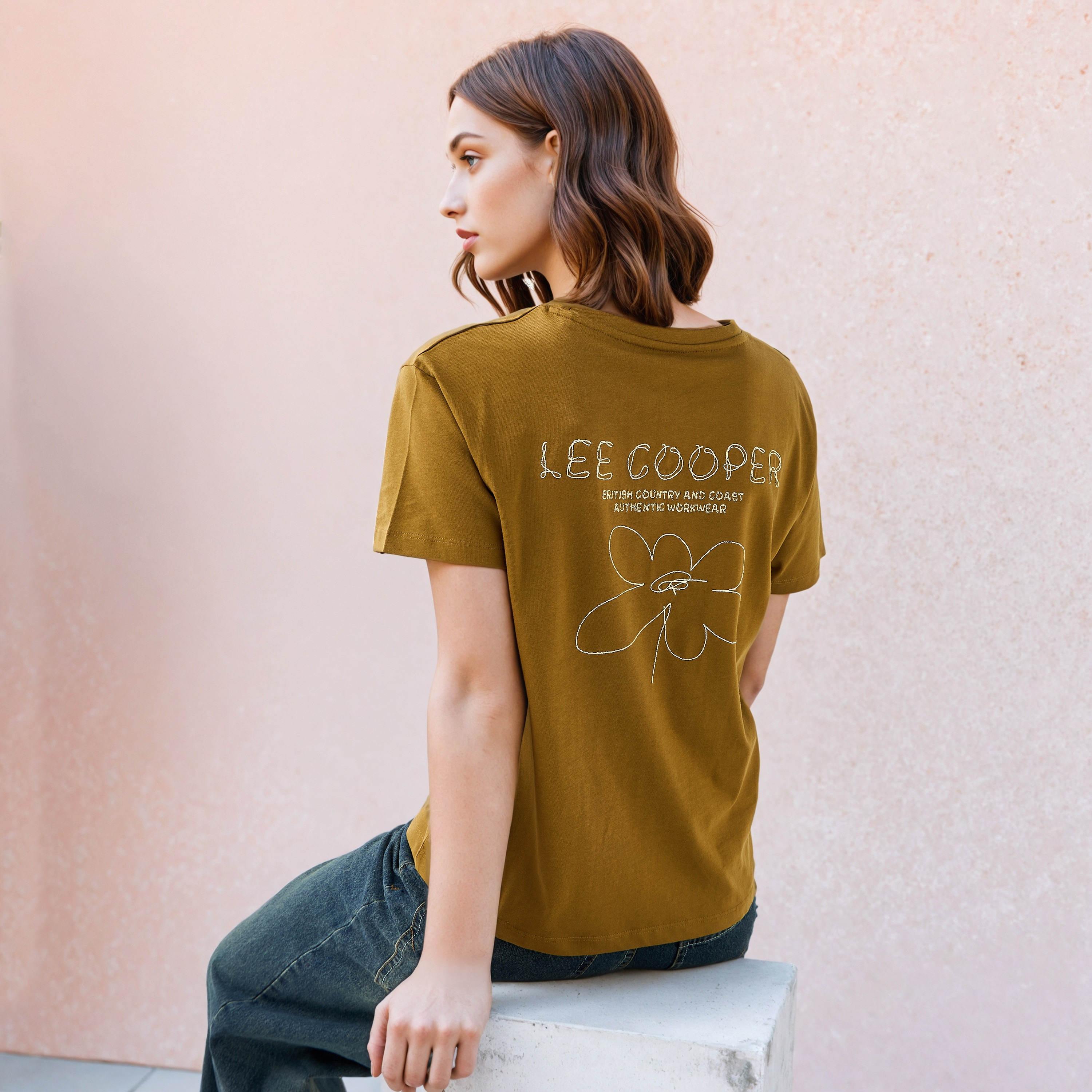 Lee Cooper Embroidered T-shirt-women-clothing-tshirts-image-1