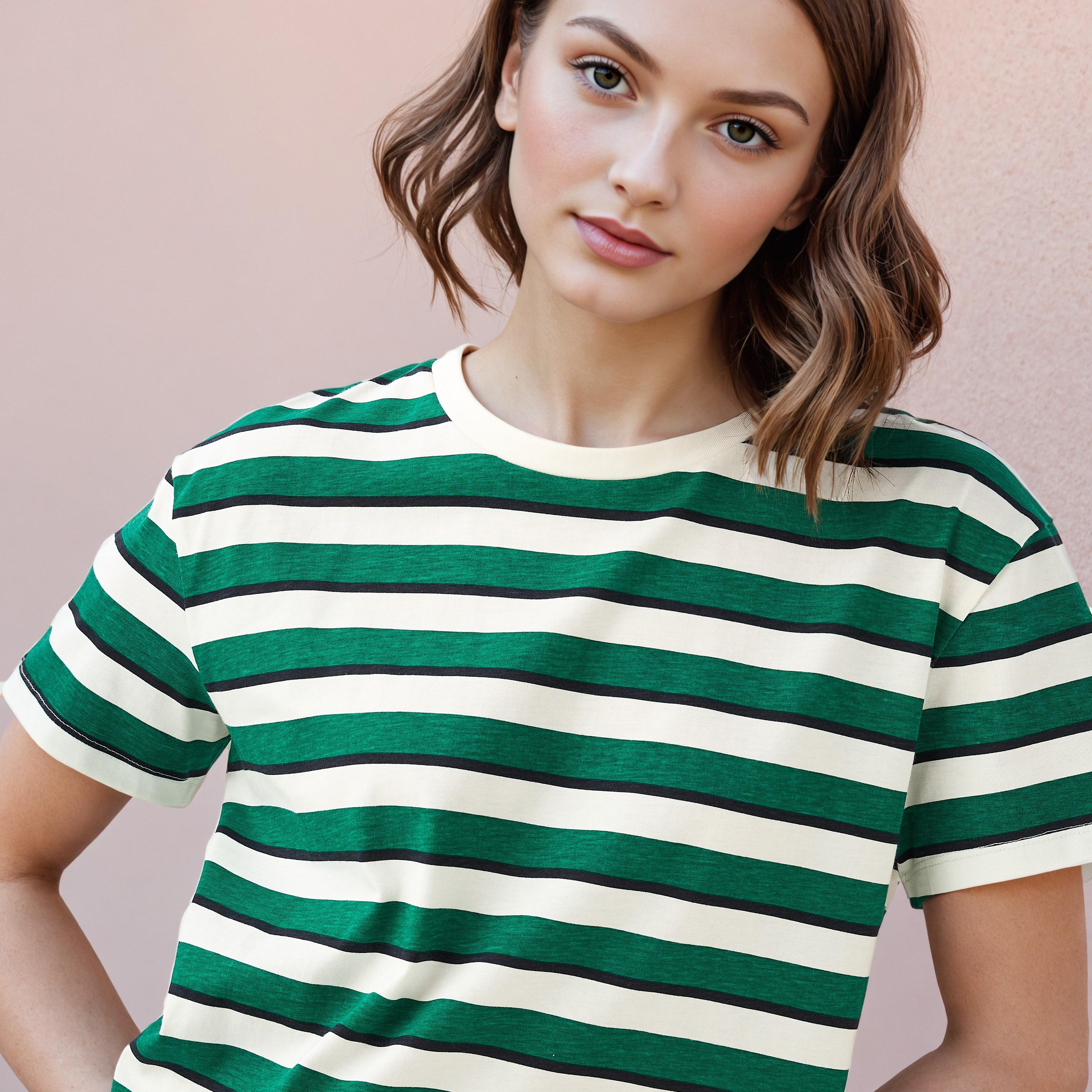 تيشيرت مخطط من لي كوبر-women-clothing-tshirts-image-2