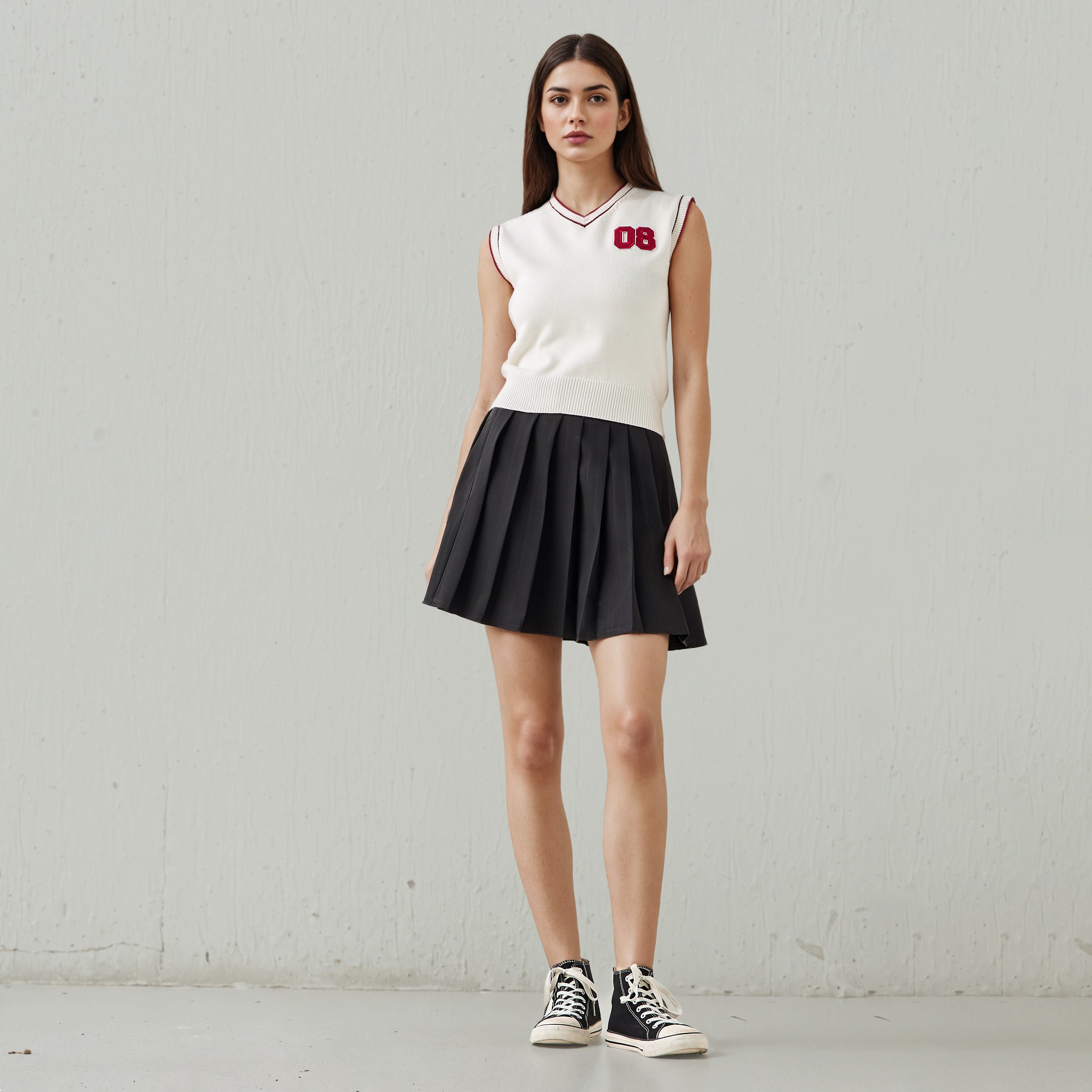 Lee Cooper Applique Sleeveless Sweater-women-clothing-cardigansandjumpers-jumpers-image-2