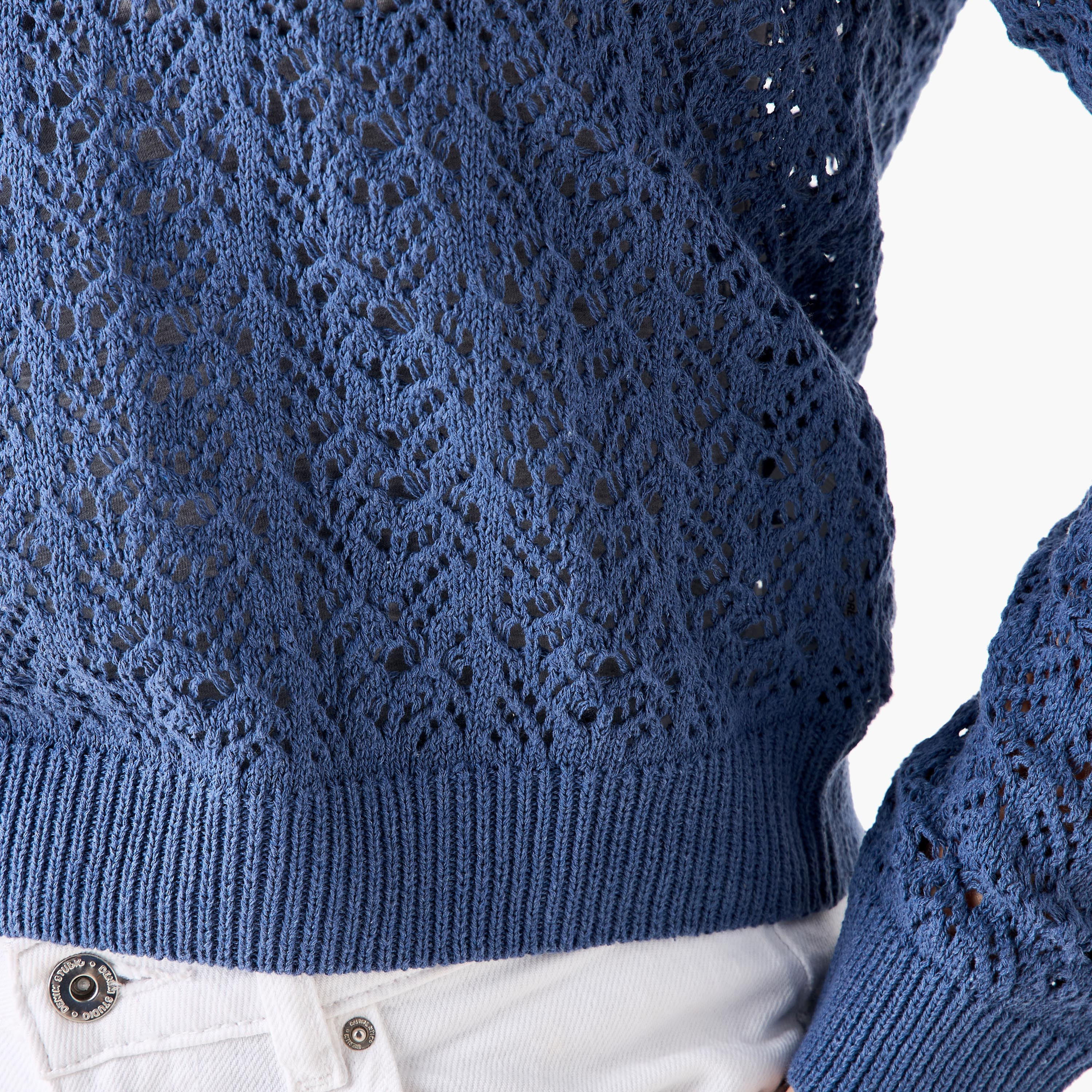 كنزة بملمس شبكي من لي كوبر-women-clothing-cardigansandjumpers-jumpers-image-1