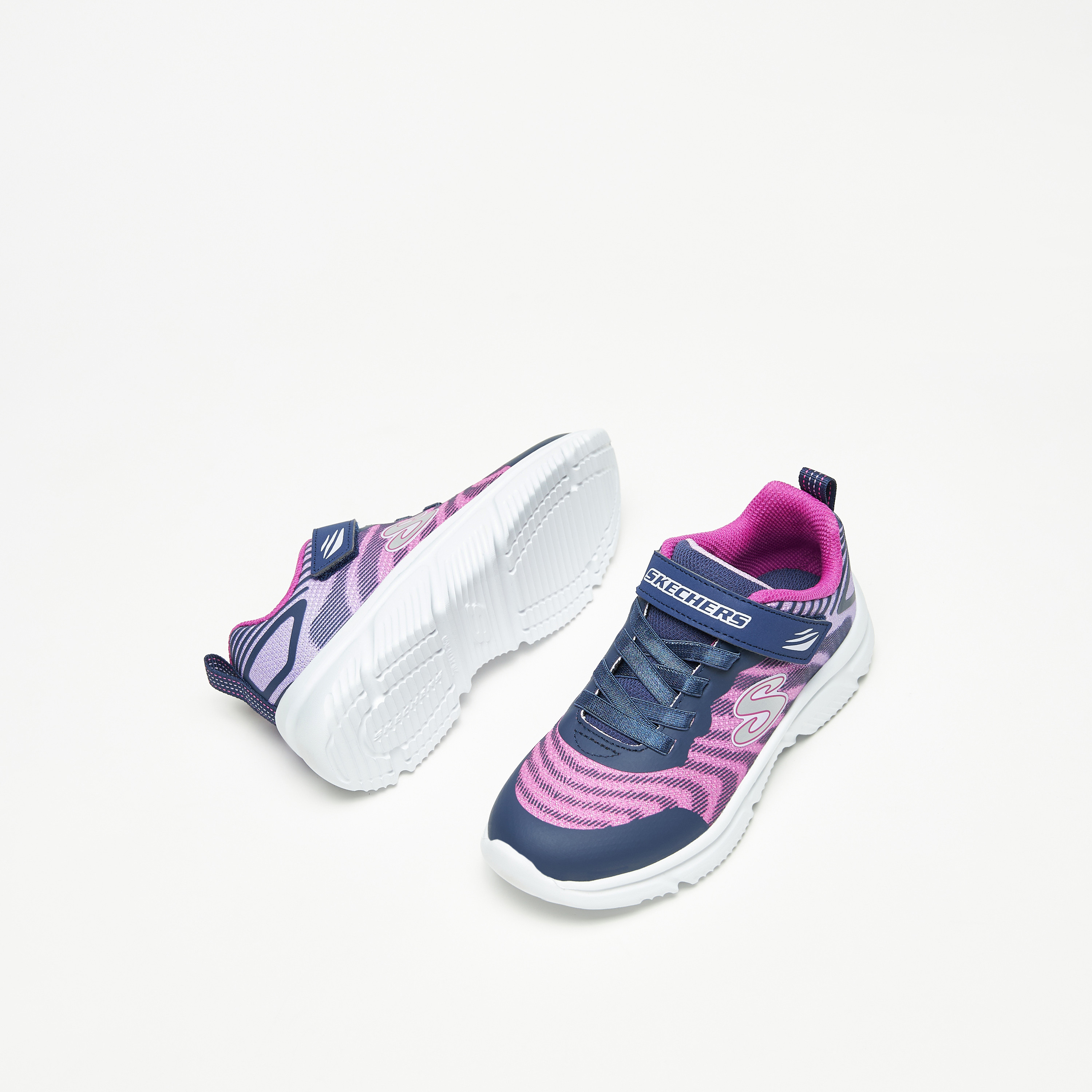 حذاء جري جو رن 650 بنعل مبطّن وشريط لاصق للبنات من سكتشرز -girls-shoes-sneakers-image-14