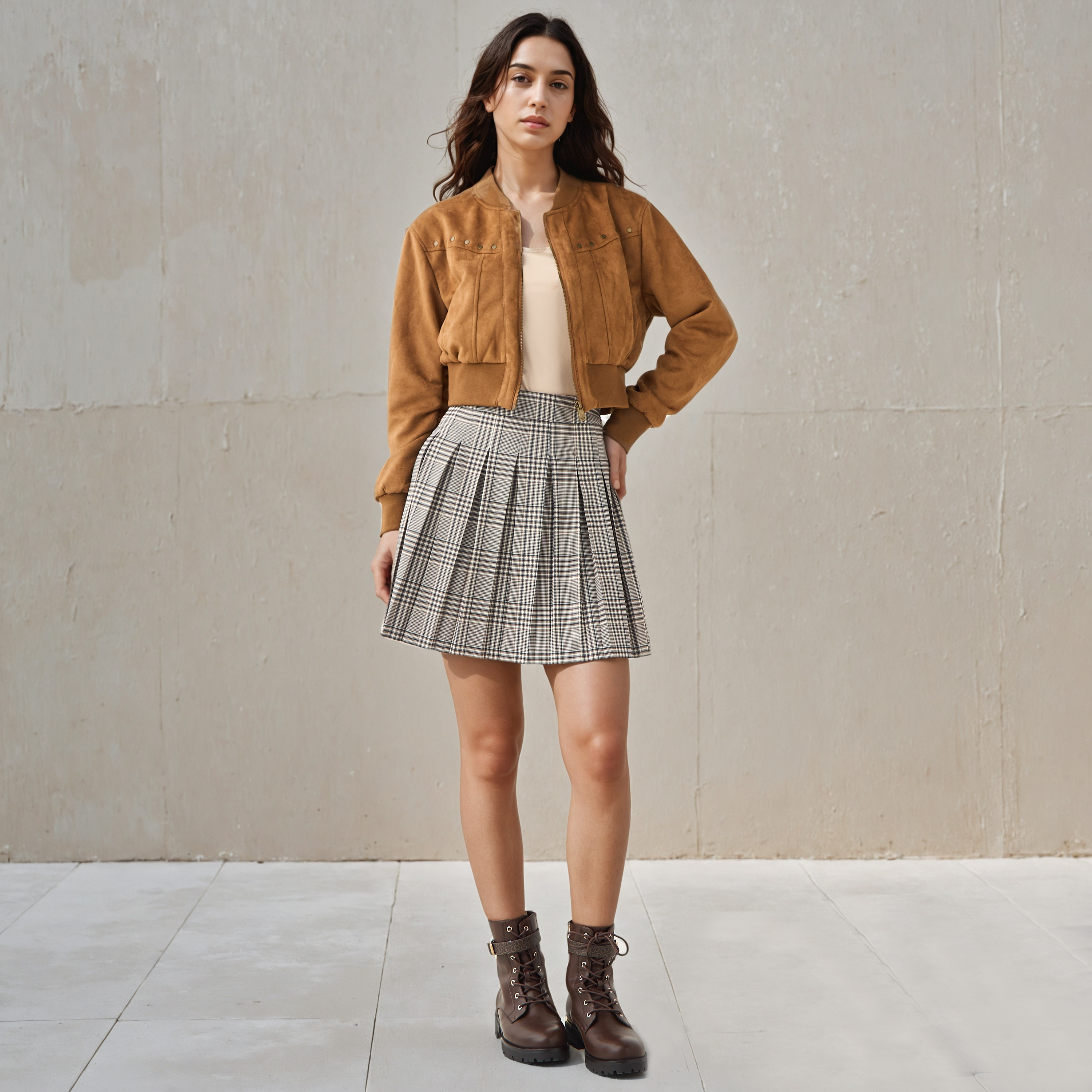 جاكيت بومبر قصير مزين من لي كوبر-women-winterwear-coatsandjackets-jackets-image-5