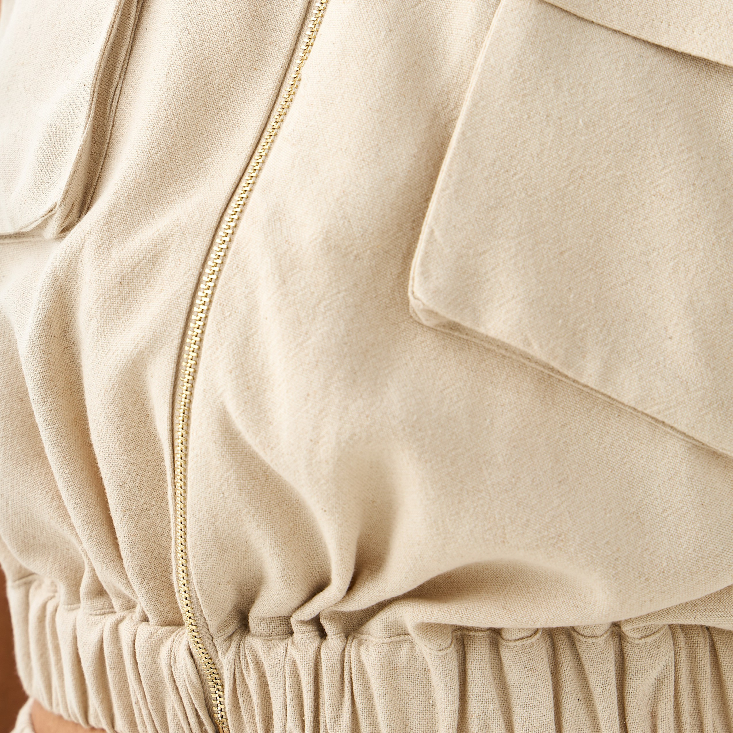 Lee Cooper Zip Through Sleeveless Linen Blend Top-women-clothing-shirtsandblouses-blouses-image-6
