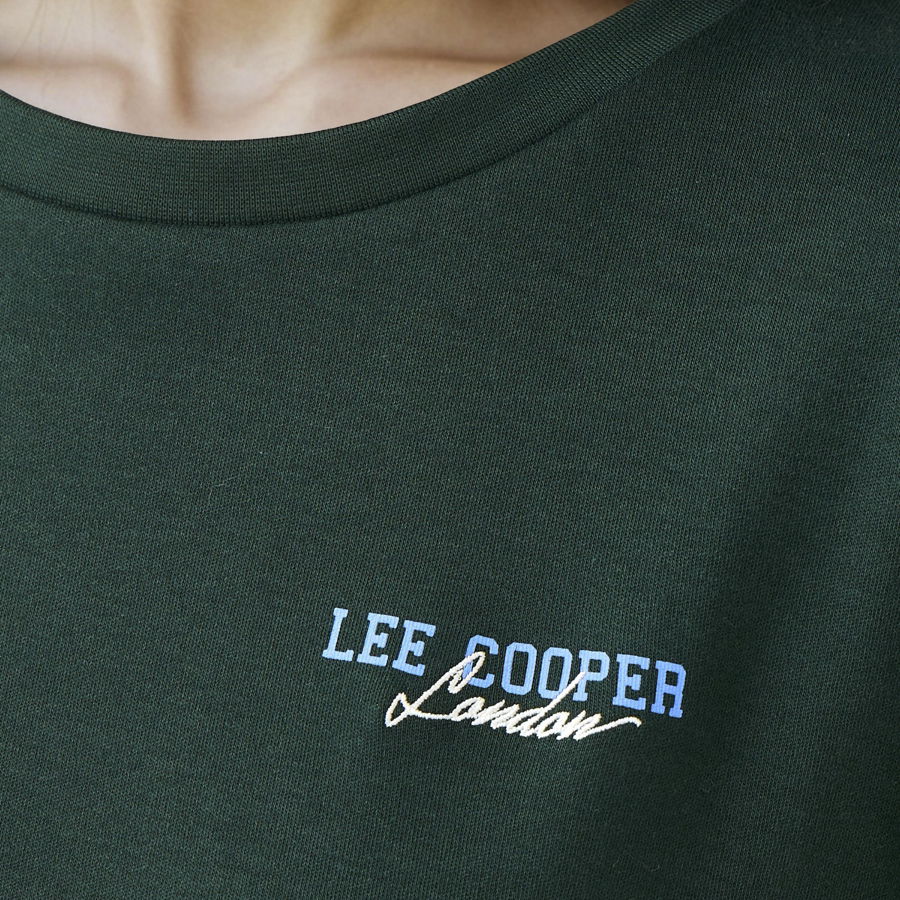 Lee Cooper T-shirt Regular Fit with Logo Print Cotton-women-clothing-tshirts-image-4