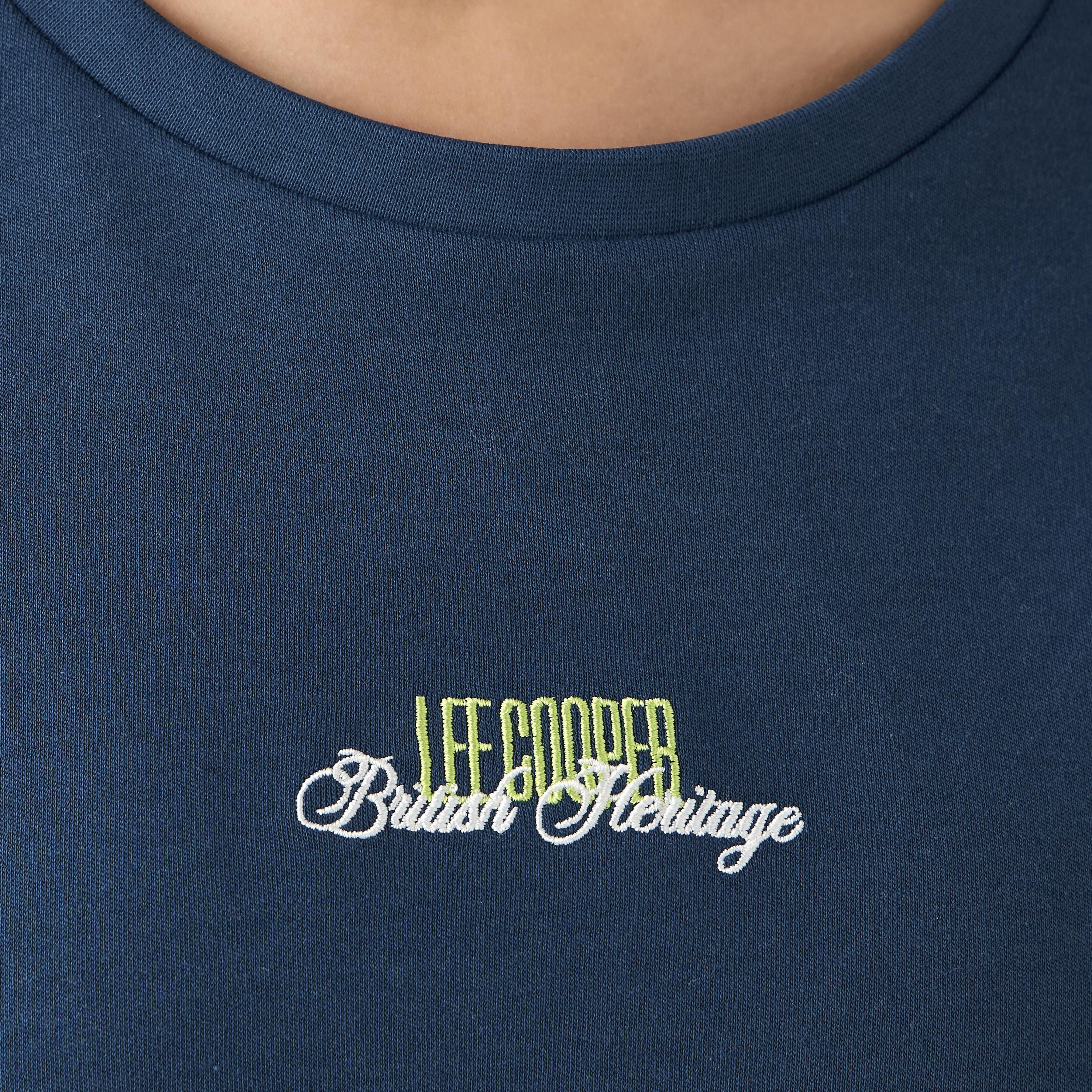 Lee Cooper T-shirt Regular Fit with Logo Print Cotton-women-clothing-tshirts-image-5