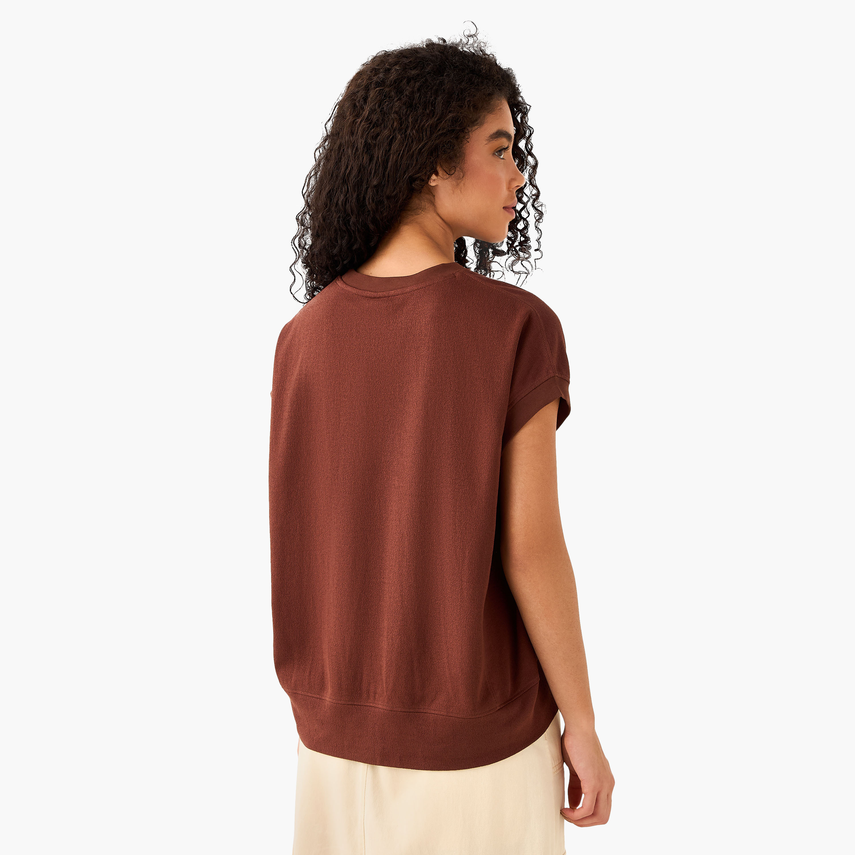 Lee Cooper Top with Textured Design-women-clothing-tshirts-image-7