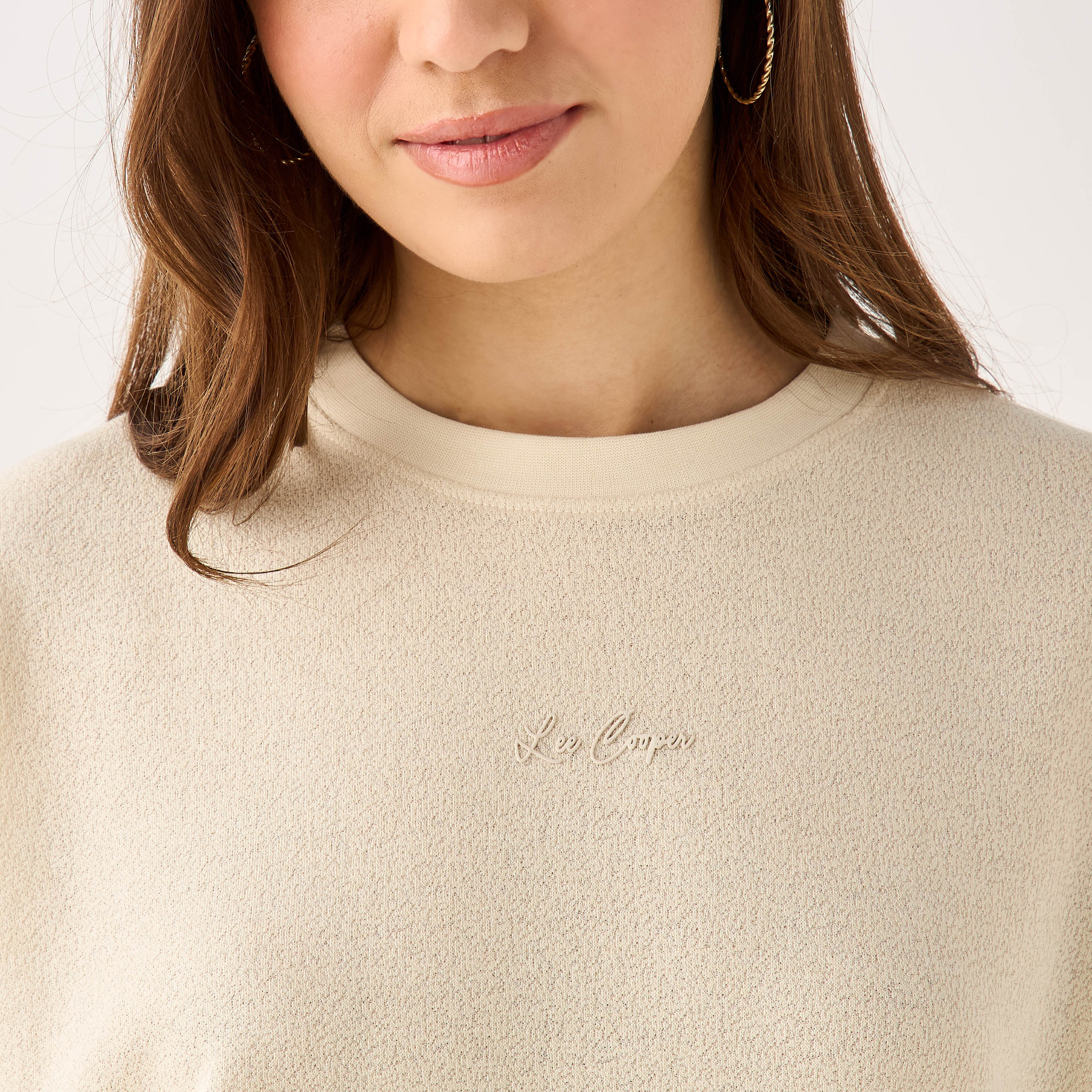 بلوزة بارزة الملمس من لي كوبر-women-clothing-tshirts-image-6