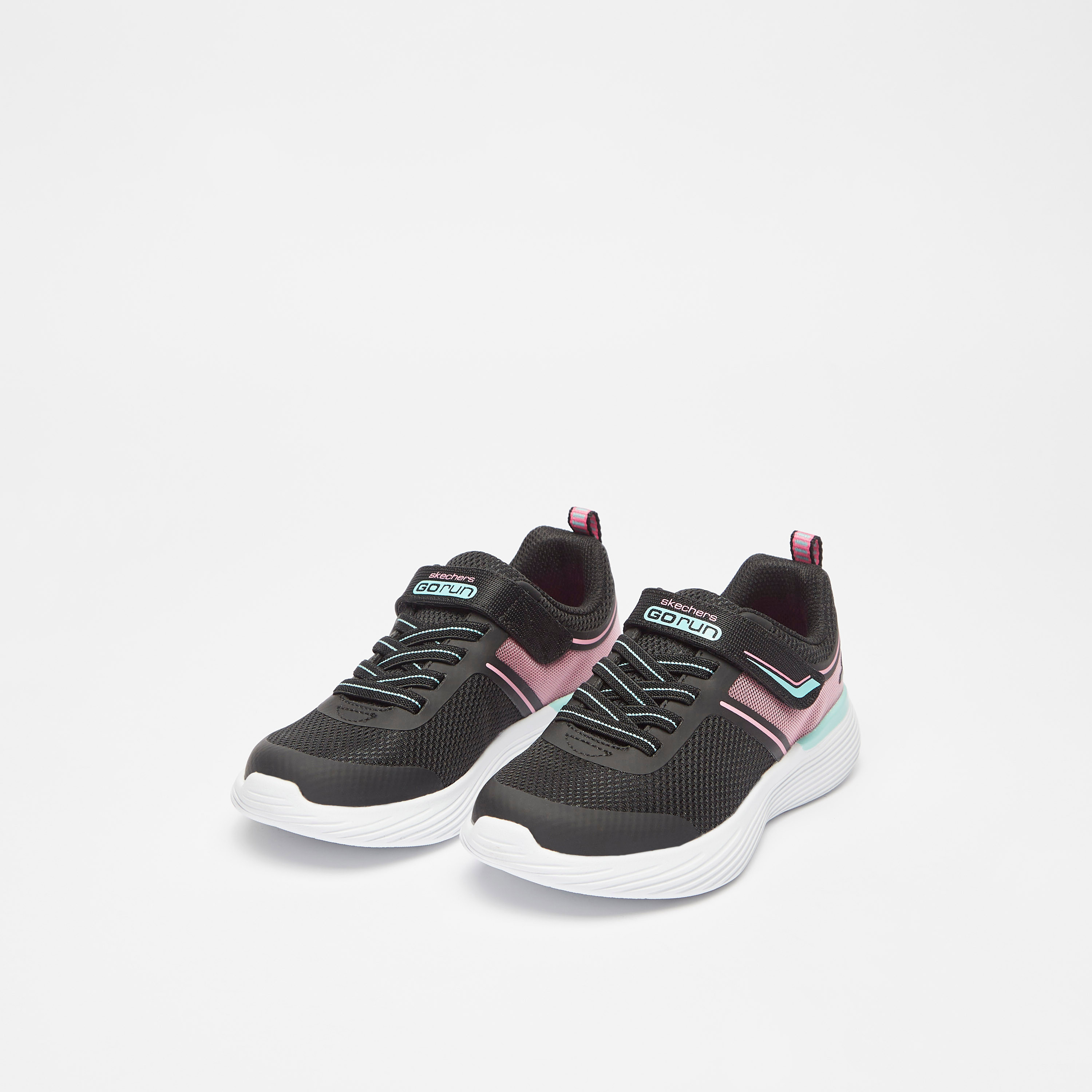 حذاء جري جو رن 400 ڤي2 إير كوولد جوجا مات بشريط لاصق للبنات من سكتشرز -girls-shoes-sneakers-image-1