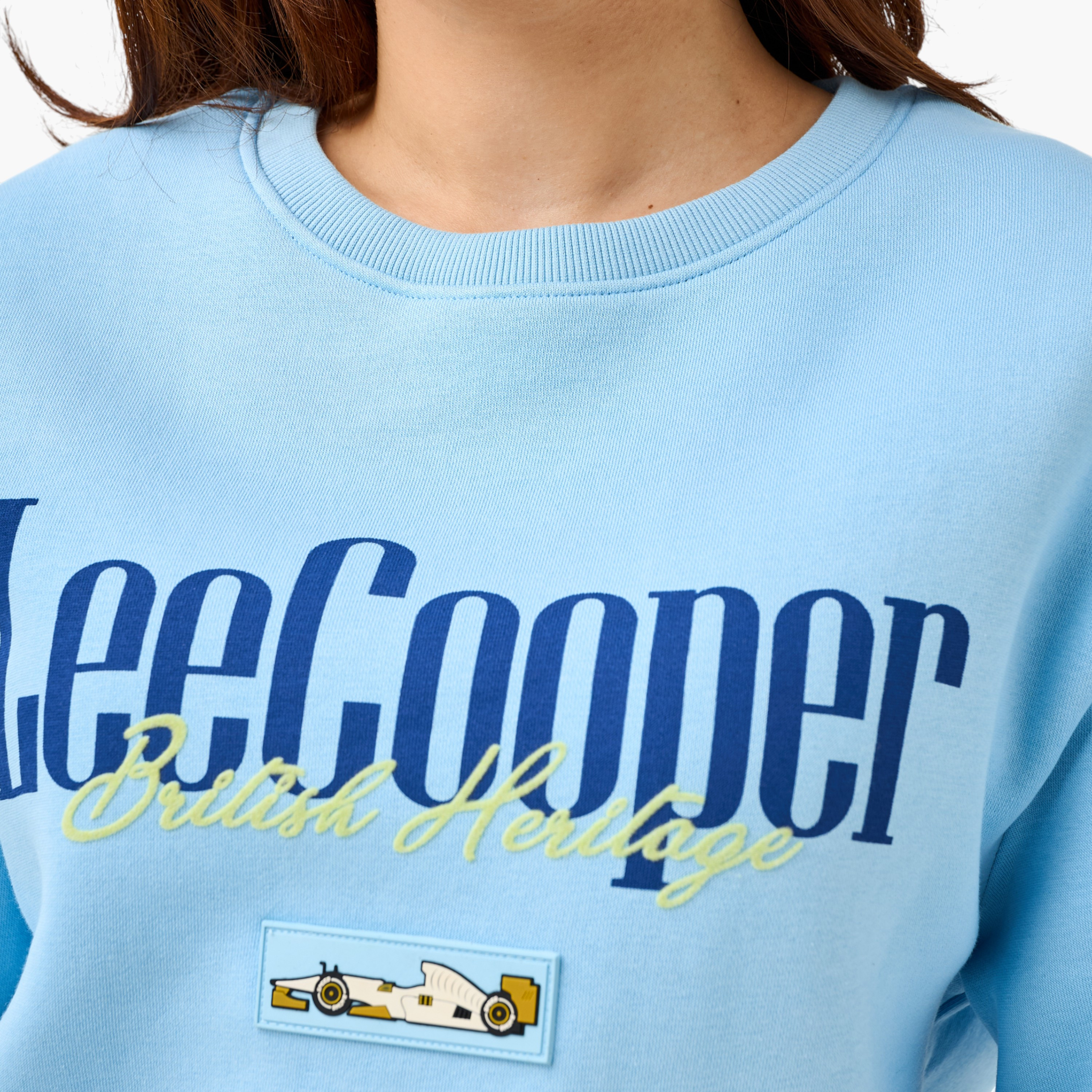 Lee Cooper Regular Fit Sweatshirt with Print-women-winterwear-hoodiesandsweatshirts-sweatshirts-image-6