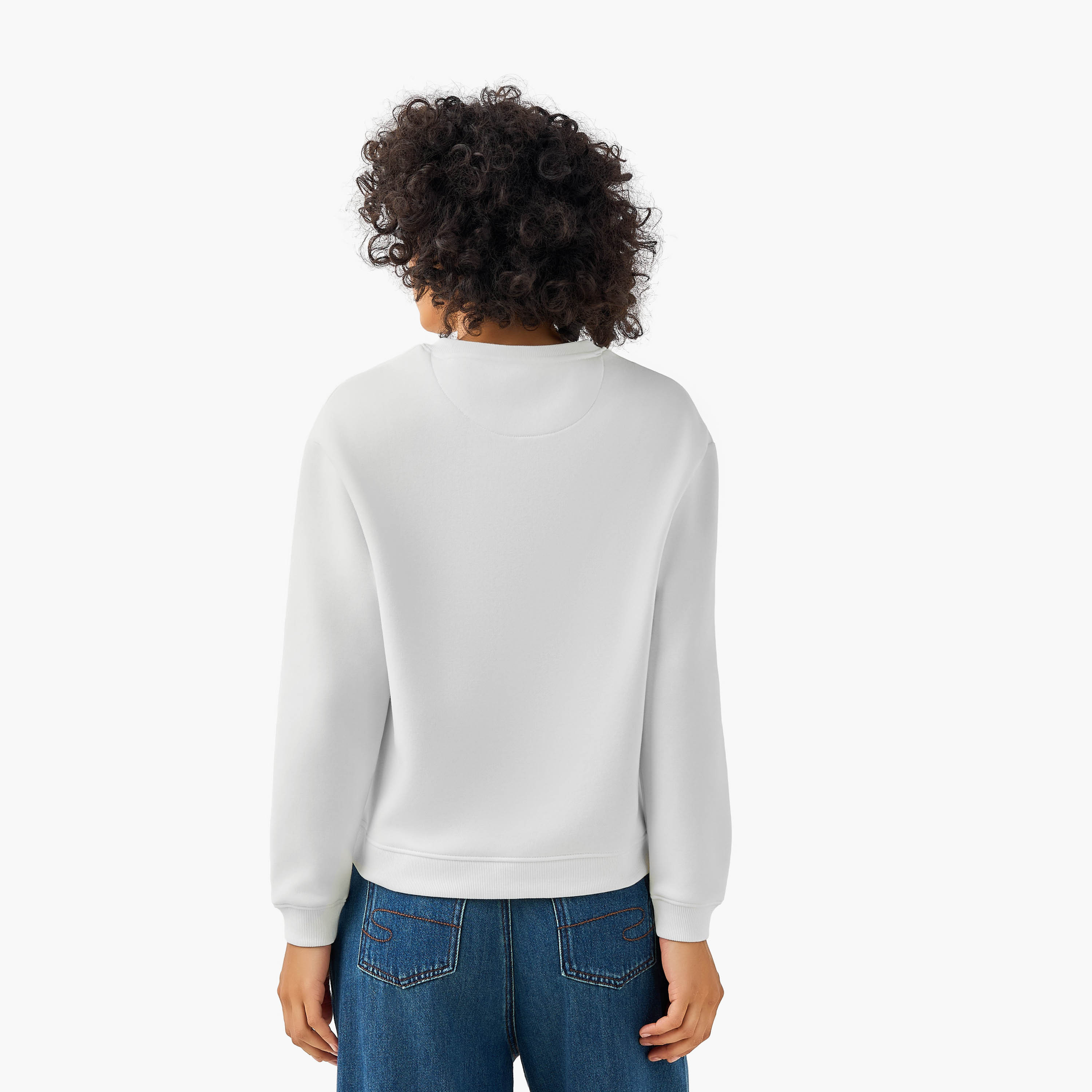 Lee Cooper Regular Fit Sweatshirt with Print-women-winterwear-hoodiesandsweatshirts-sweatshirts-image-3