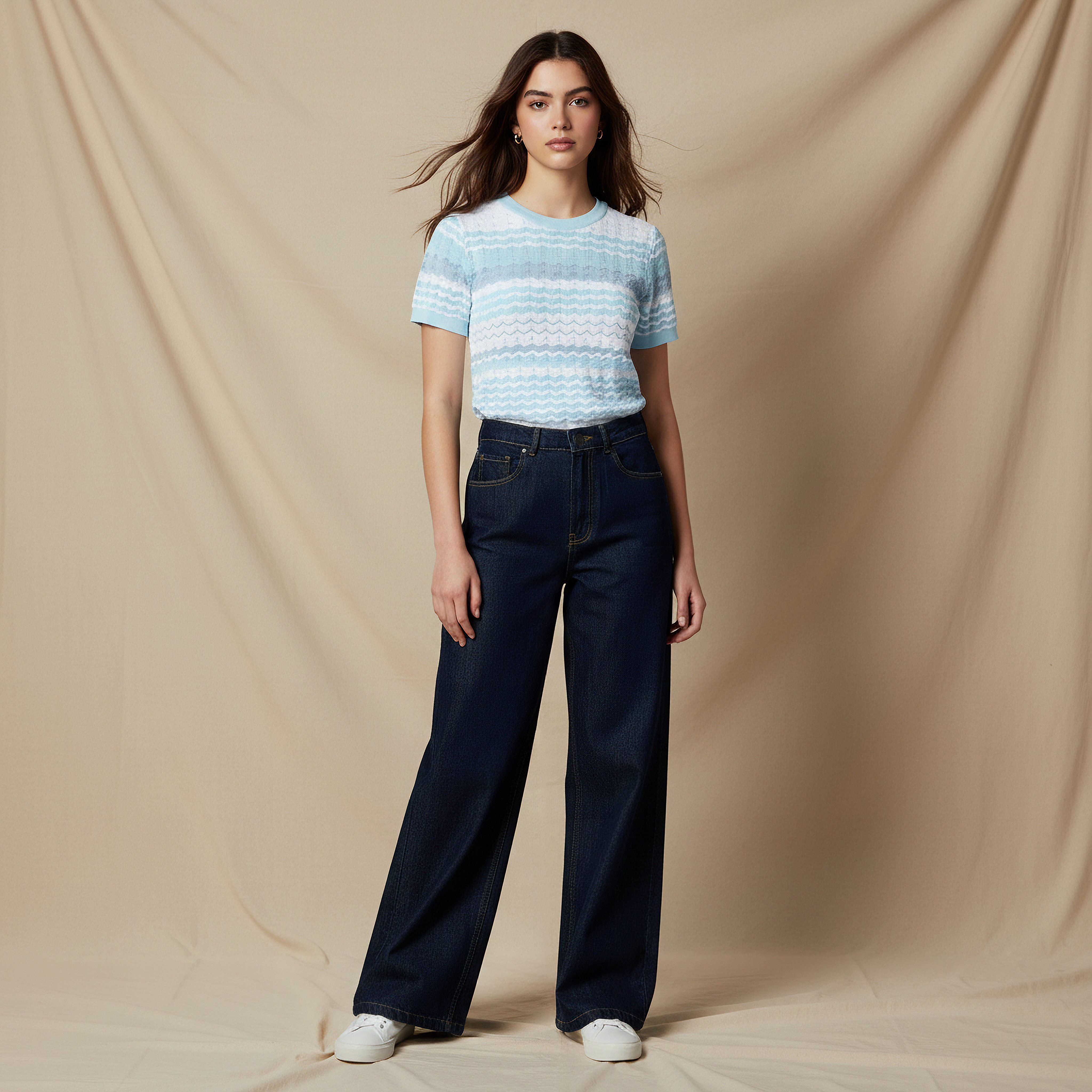 Lee Cooper Wide Leg Flexi Waist Jeans-women-clothing-bottoms-jeans-image-6
