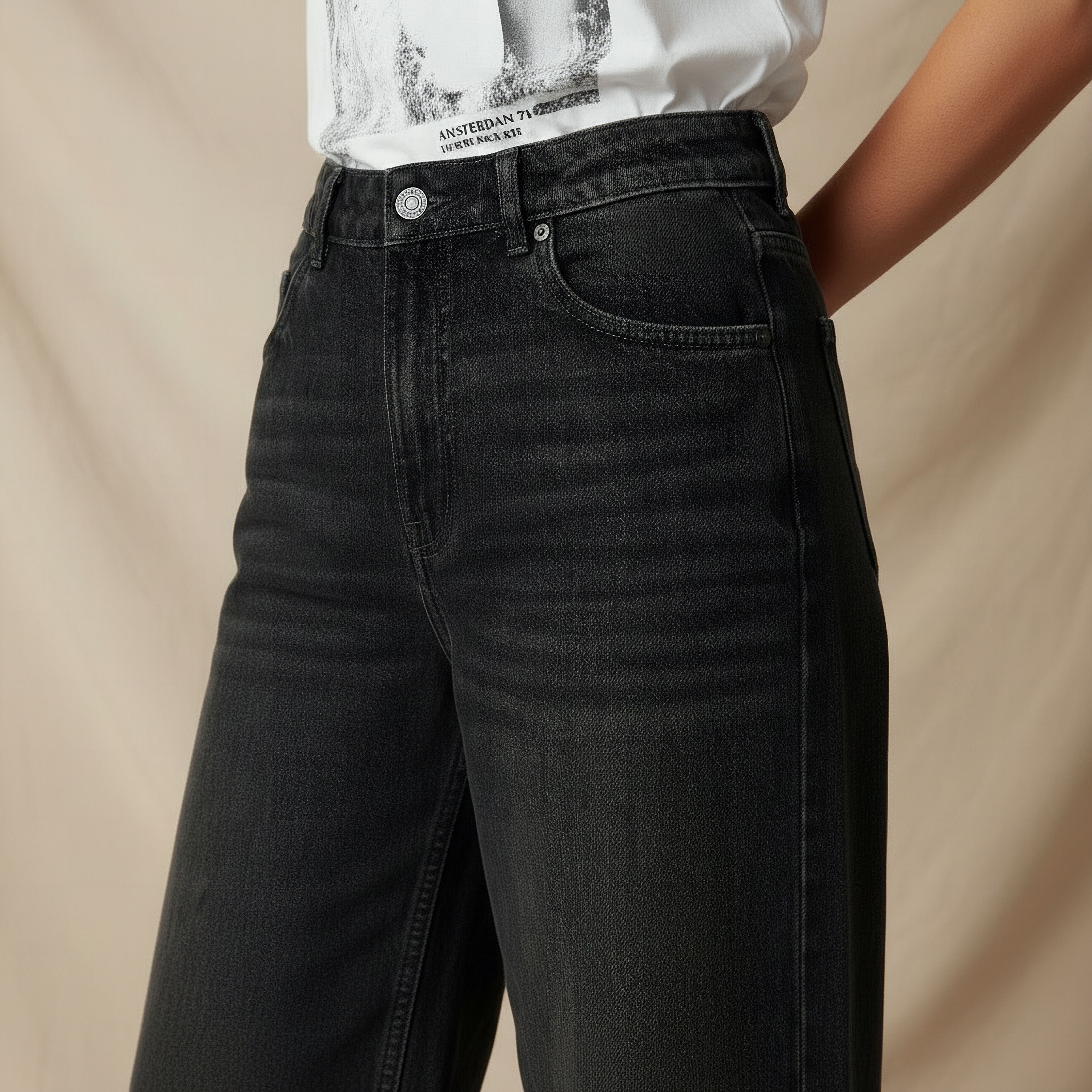 Lee Cooper Wide Leg Flexi Waist Jeans-women-clothing-bottoms-jeans-image-4