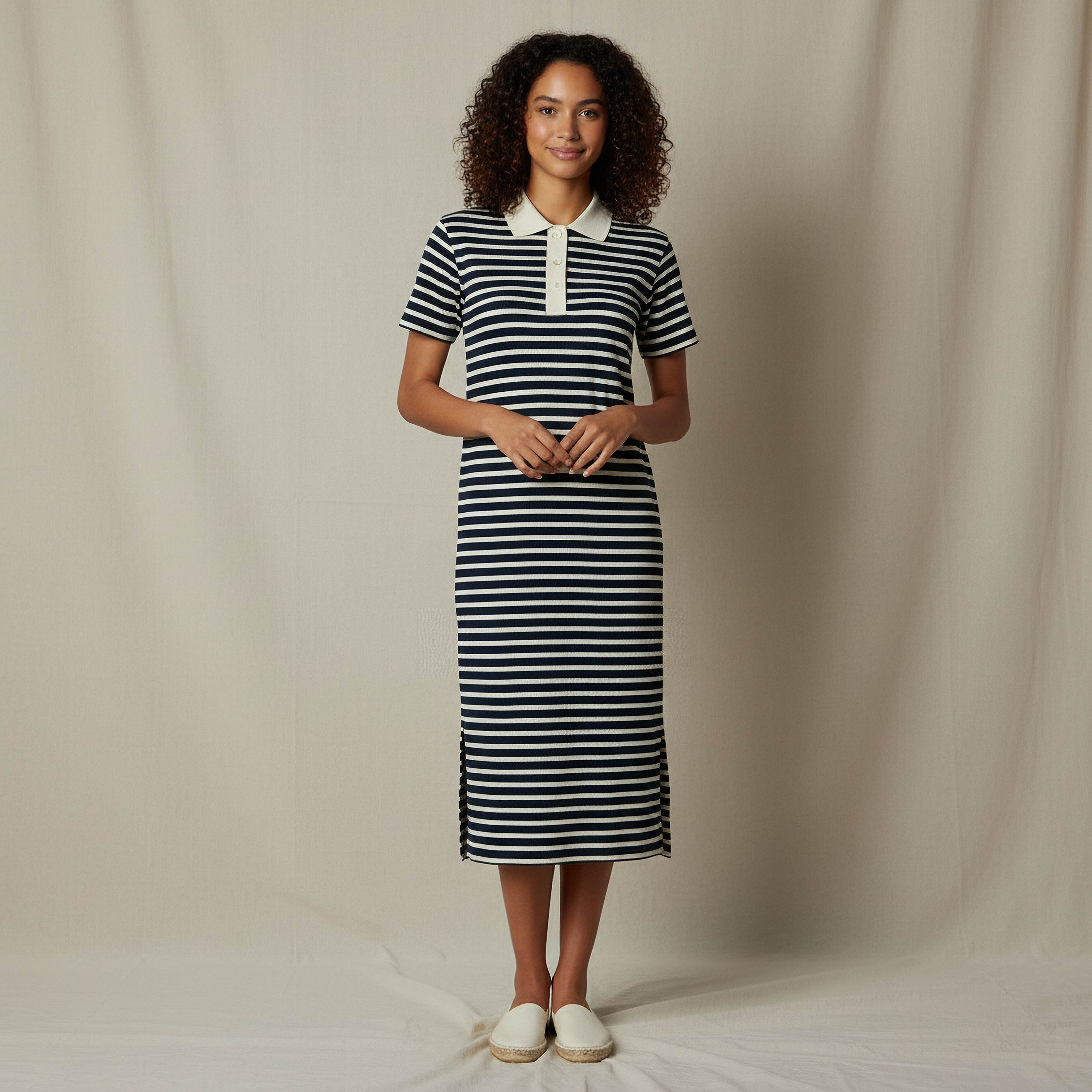فستان ميدي شيفت بسحاب إغلاق من لي كوبر-women-clothing-dresses-image-1