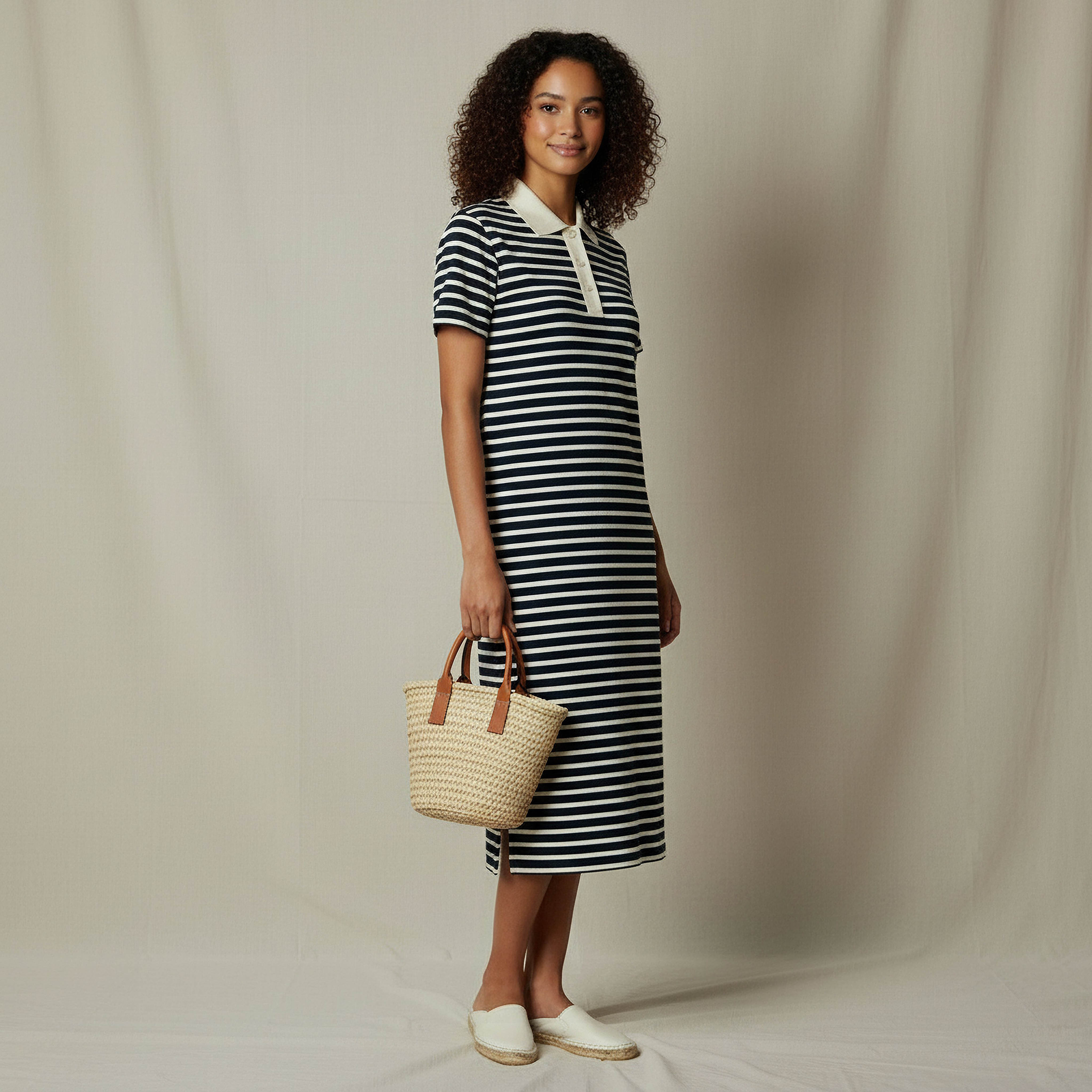 فستان ميدي شيفت بسحاب إغلاق من لي كوبر-women-clothing-dresses-image-2