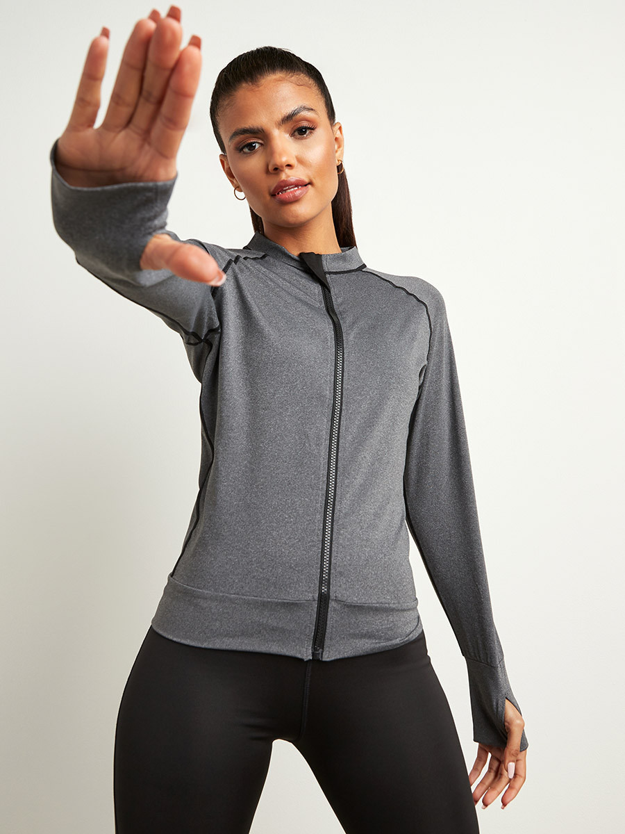 جاكيت رياضي بسحّاب من ستايلي-sports-women-clothing-tshirtsandvests-image-1