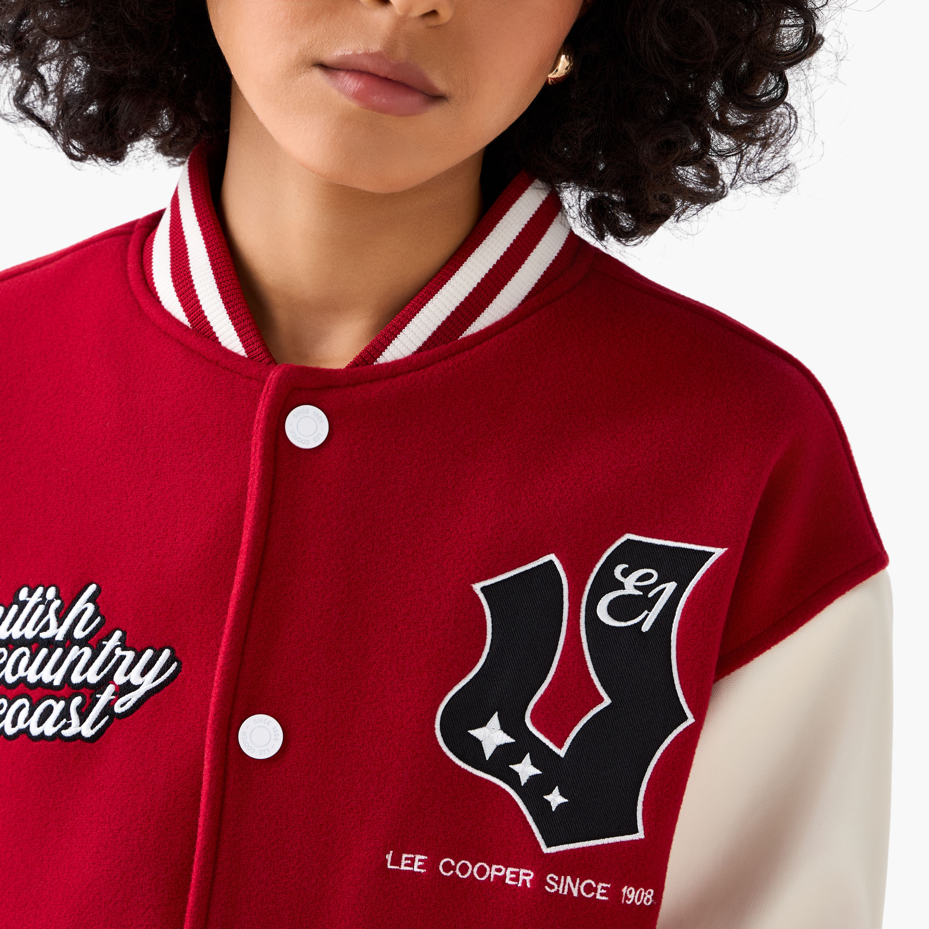Lee Cooper Embroidered Bomber Jacket-women-winterwear-coatsandjackets-jackets-image-4