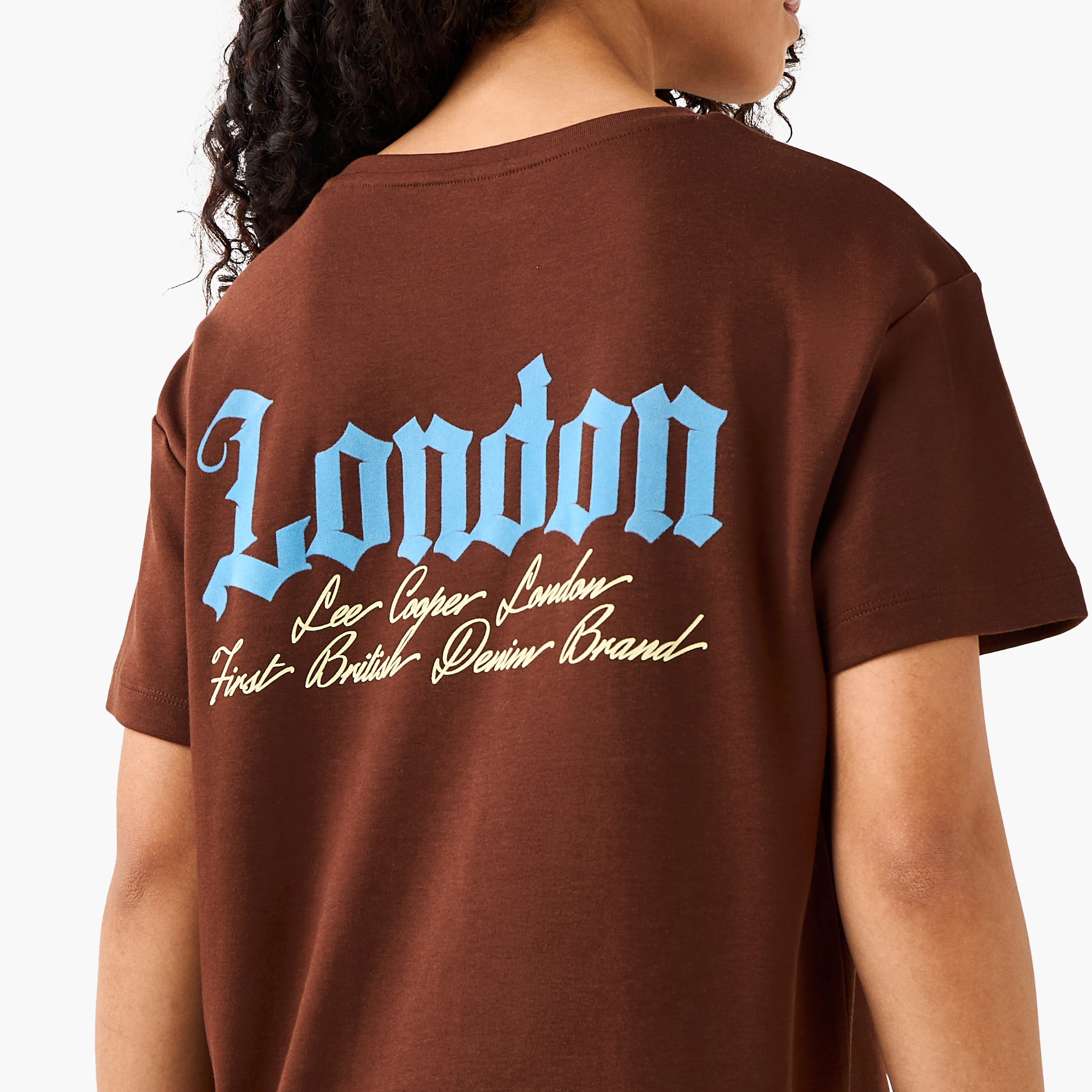 Lee Cooper Cotton T-shirt with Logo Print-PROMO_SP_OM_2FOR6_130625-image-5