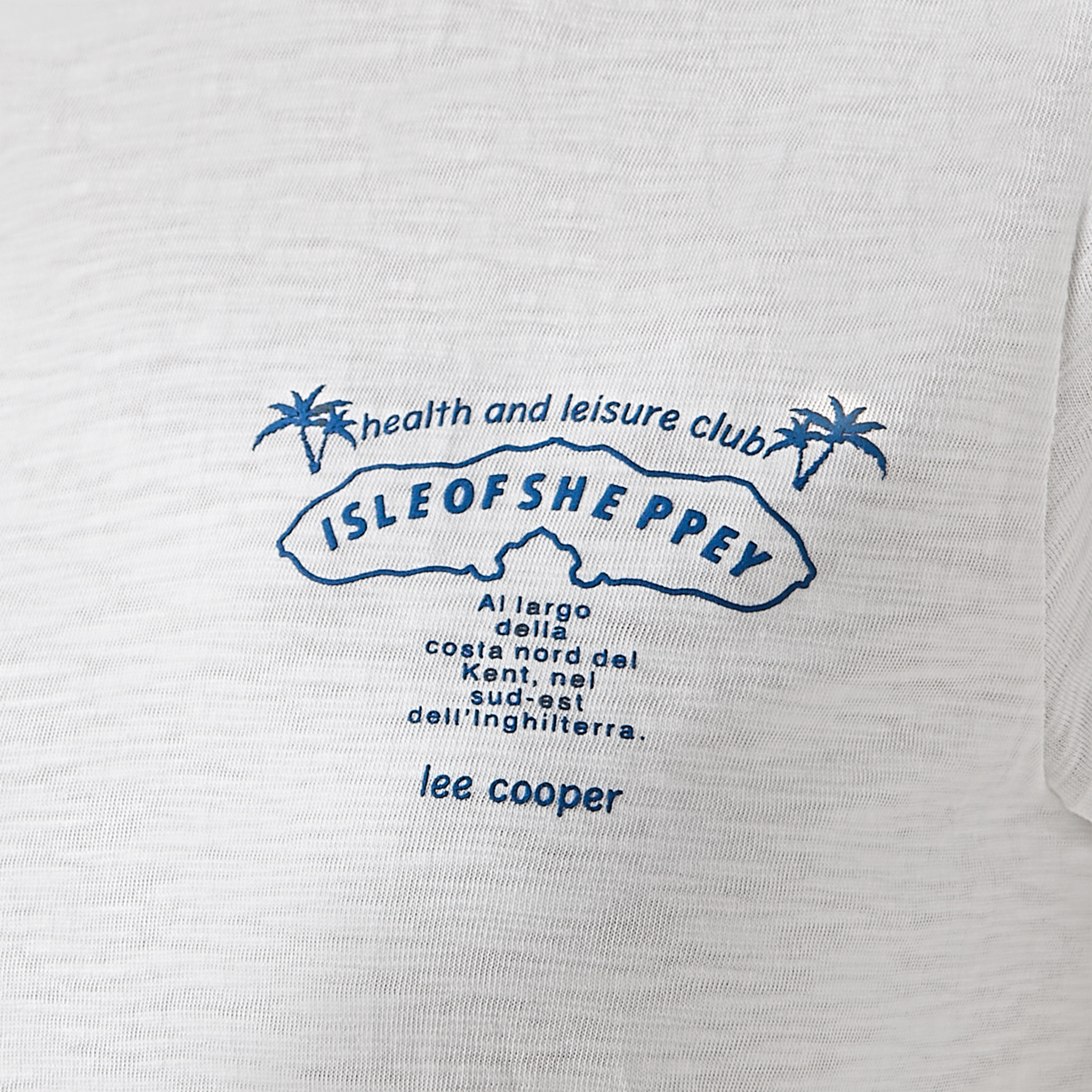 Lee Cooper Cotton T-shirt with Slogan Embroidery-women-clothing-tshirts-image-5