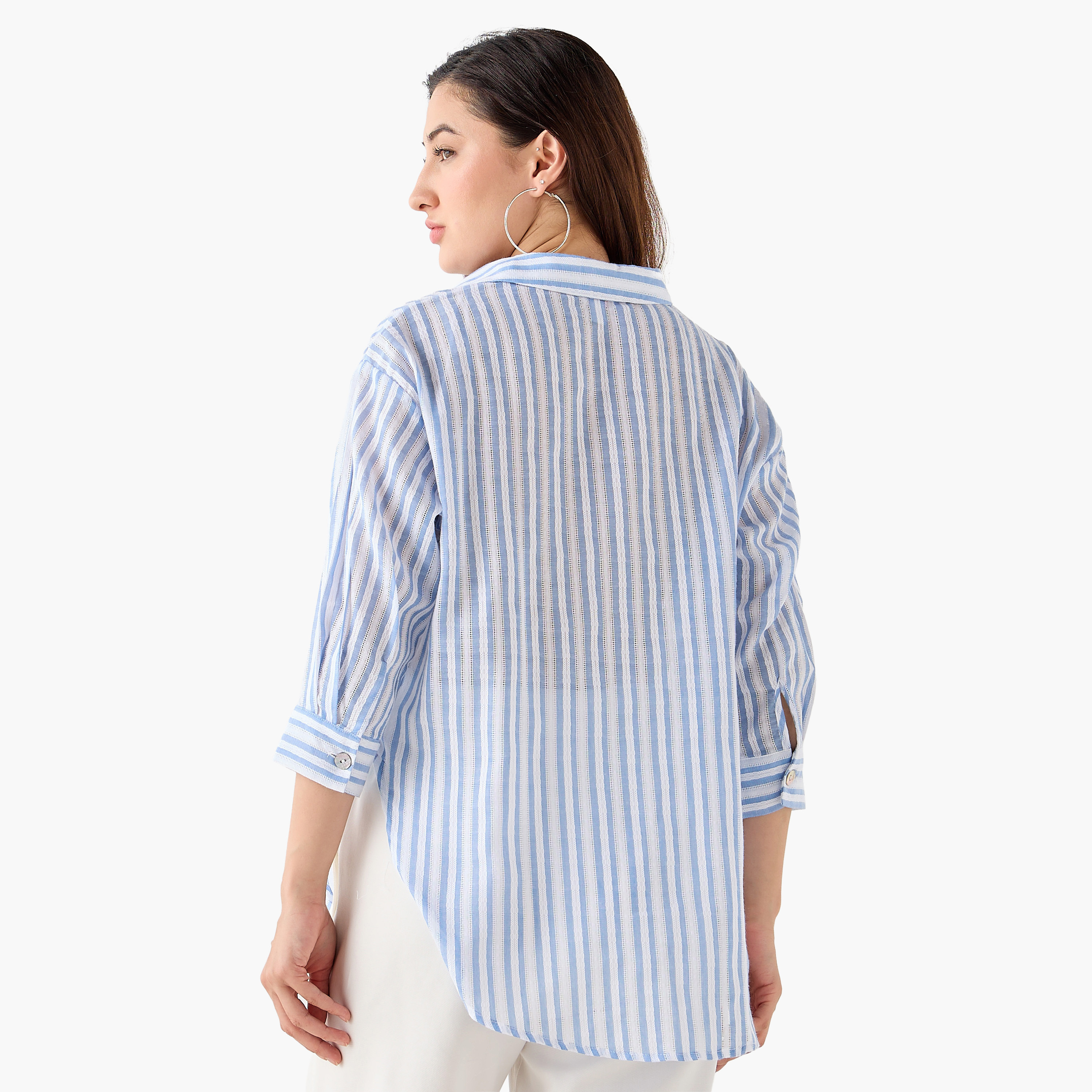 Lee Cooper Shirt with Stripes-women-clothing-shirtsandblouses-shirts-image-4
