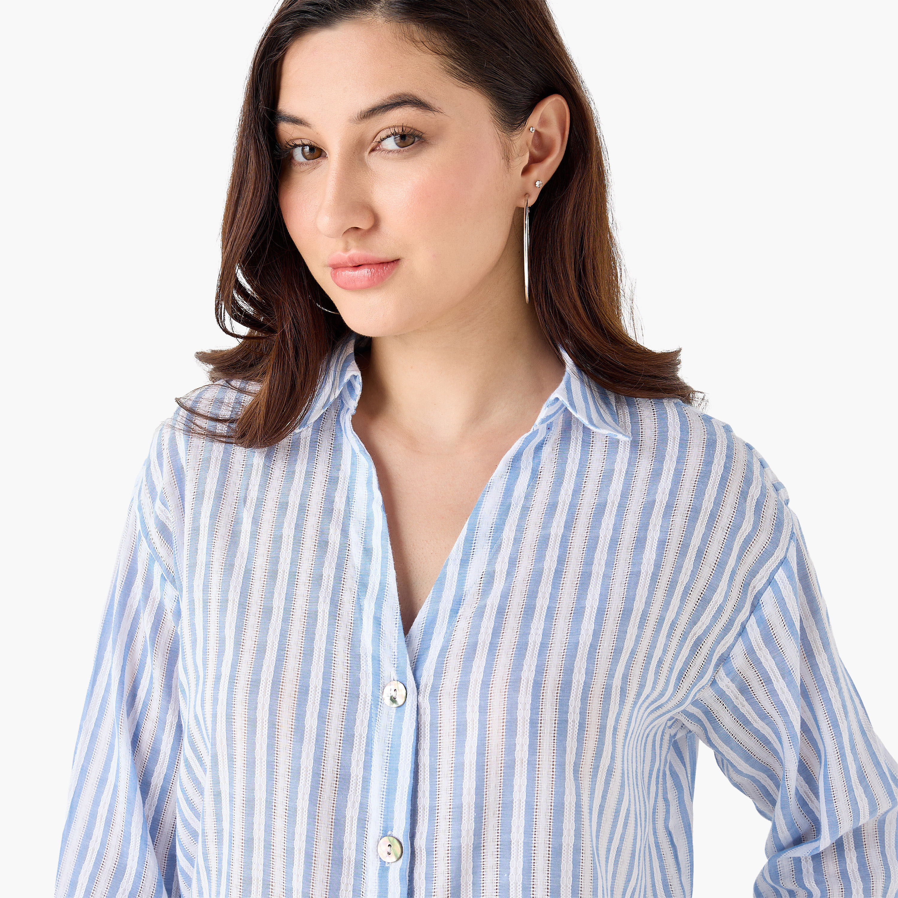 Lee Cooper Shirt with Stripes-women-clothing-shirtsandblouses-shirts-image-6